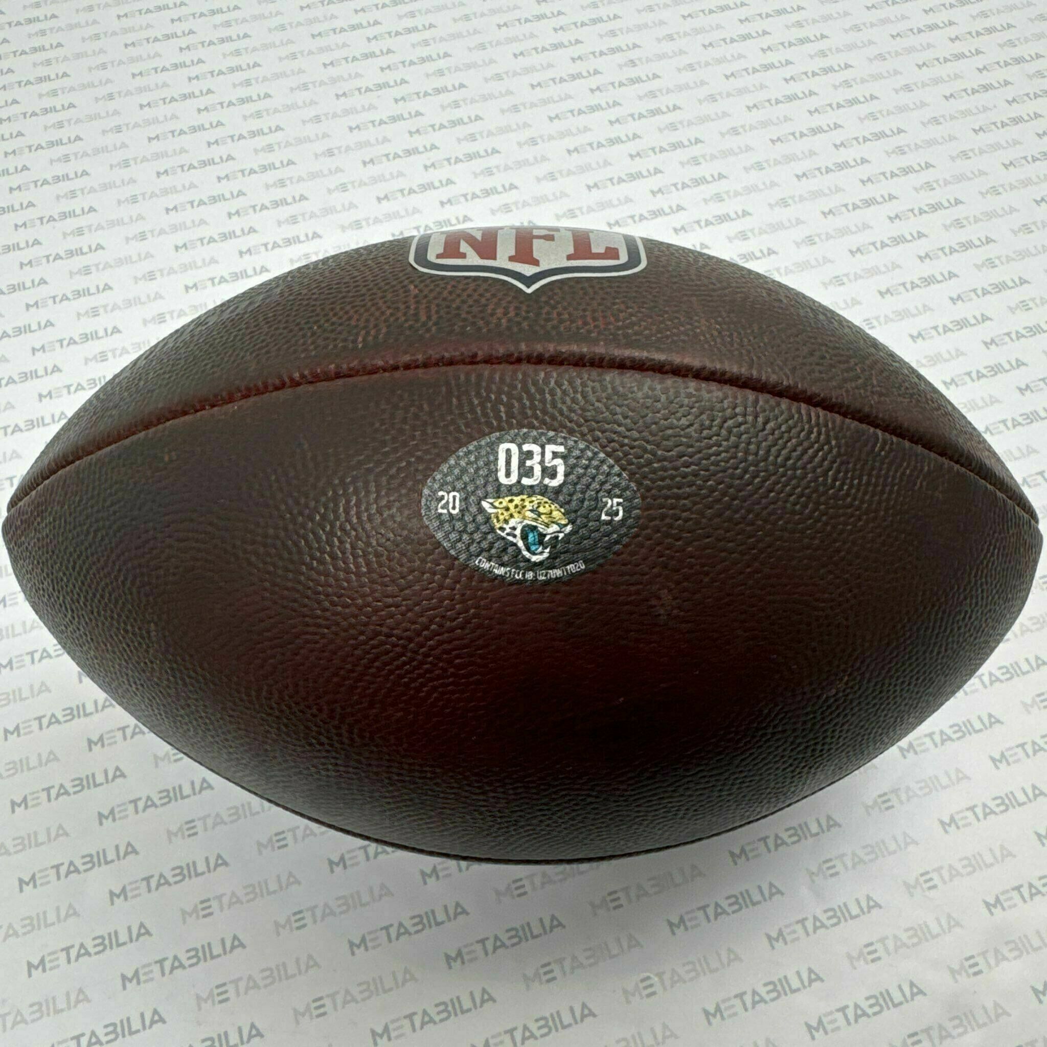 Jaguars Game-Used Ball #035 vs Texans