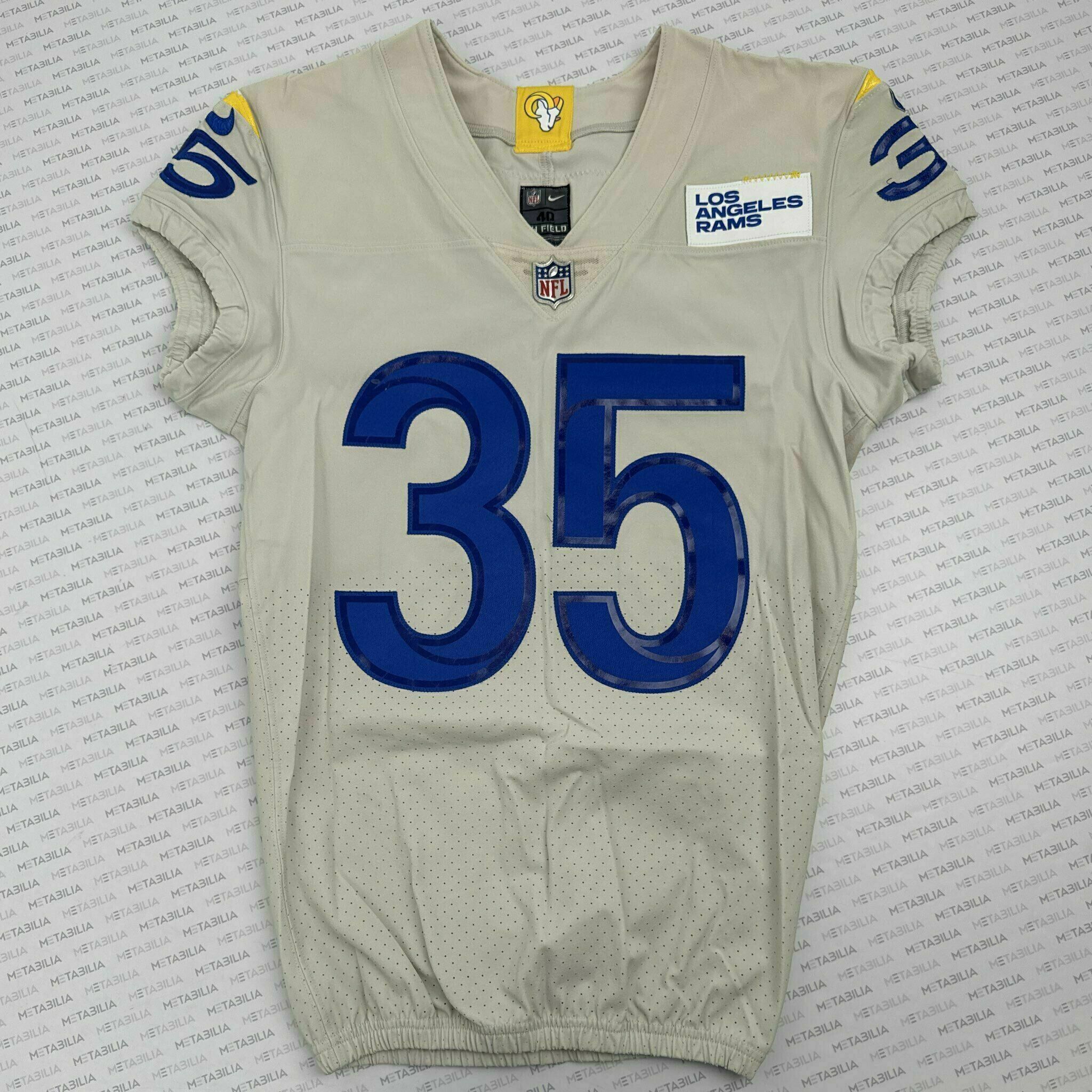 #35 Xavier Jones 2020 Game-Issued Jersey