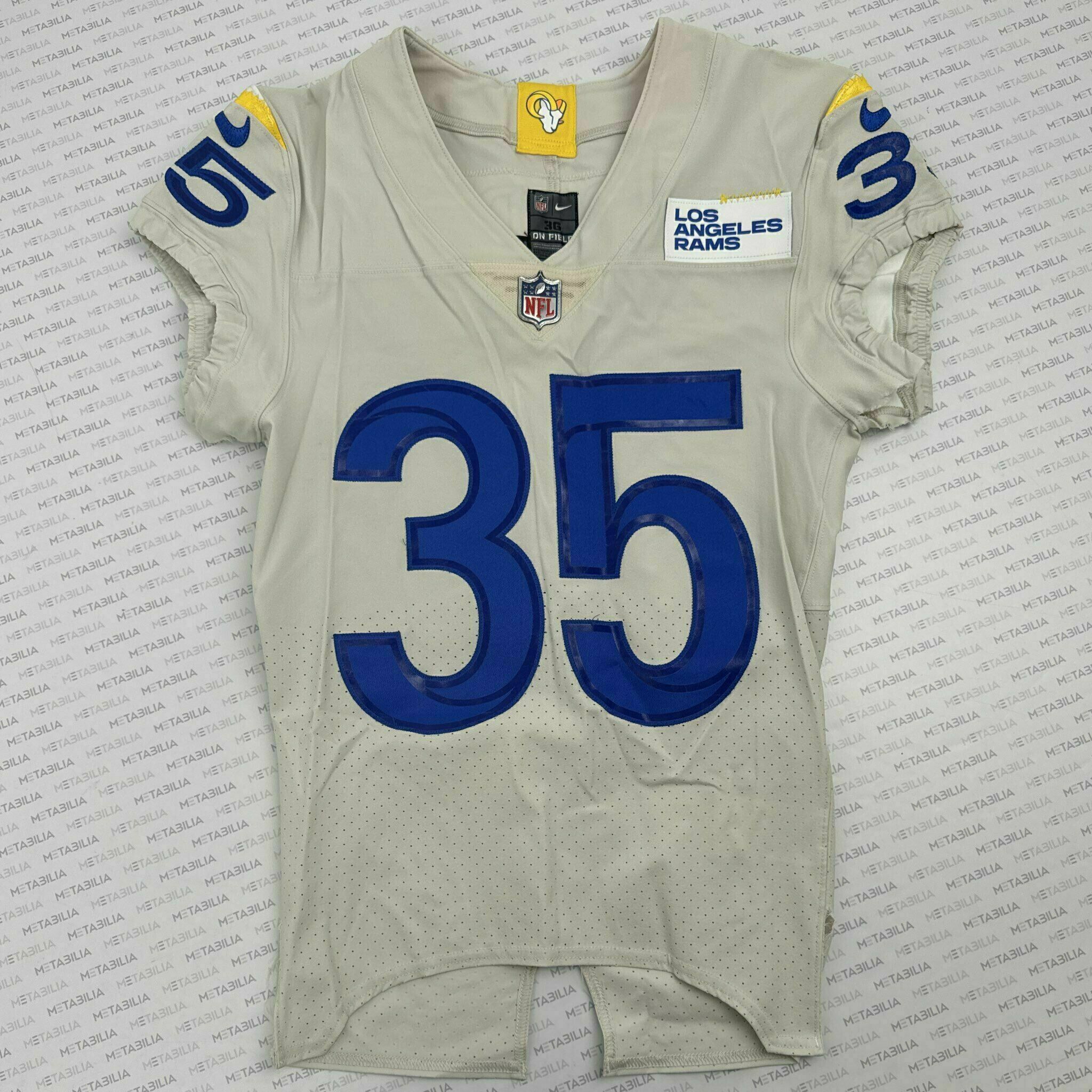 #35 Kareem Orr 2020 Game-Issued Jersey