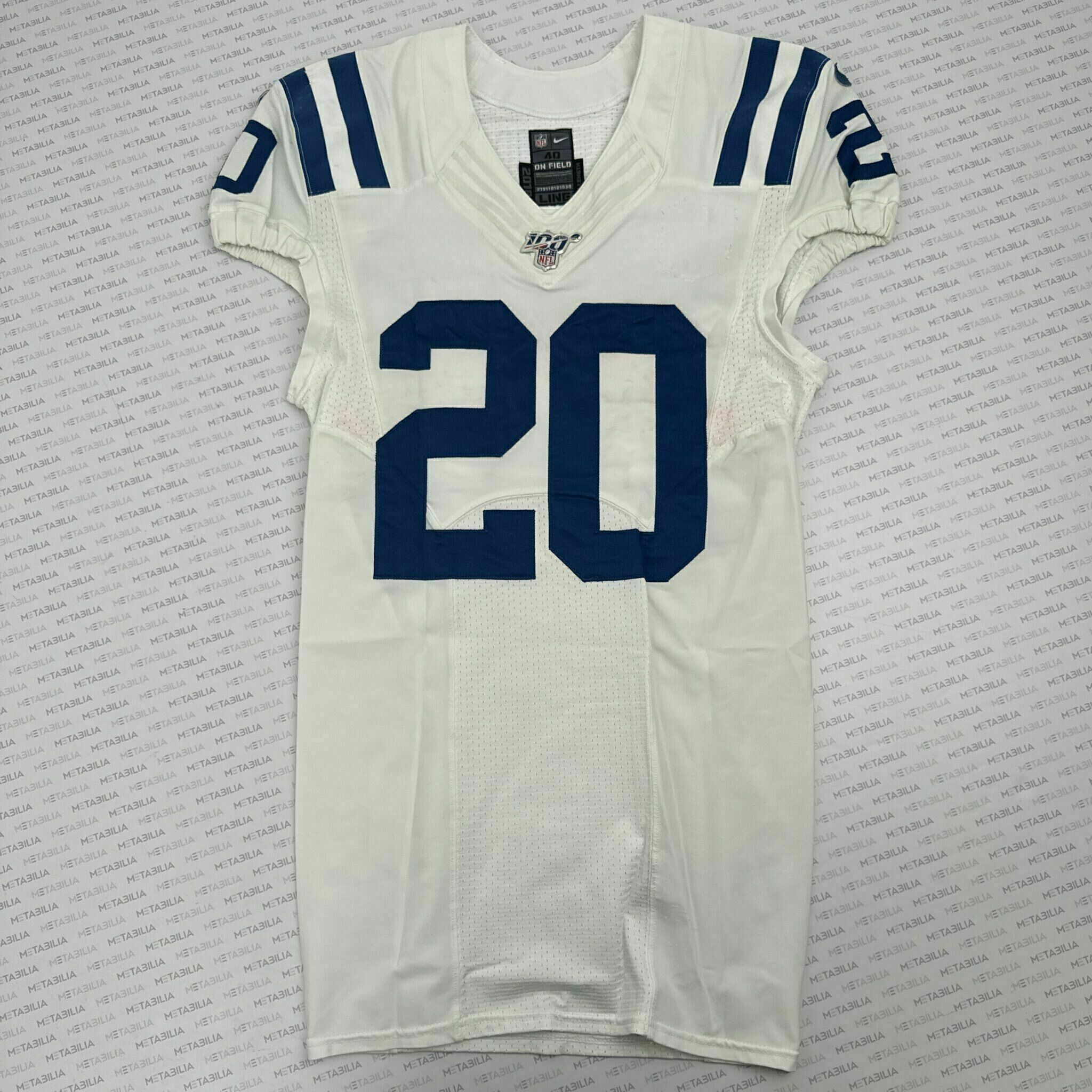 #20 Wilkins Team-Issued White Jersey
