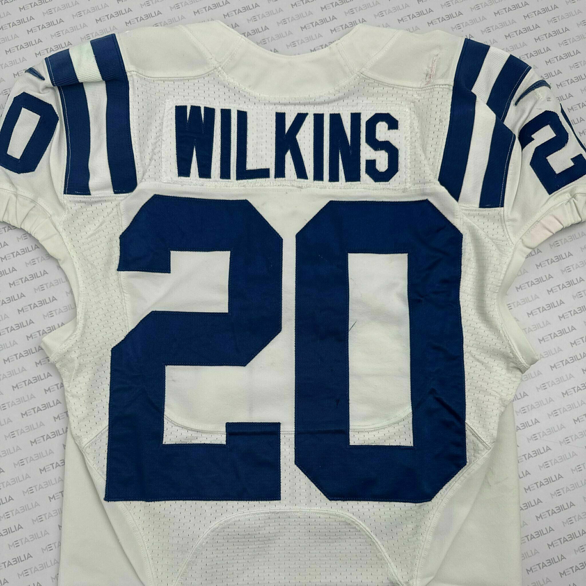 #20 Wilkins Team-Issued White Jersey