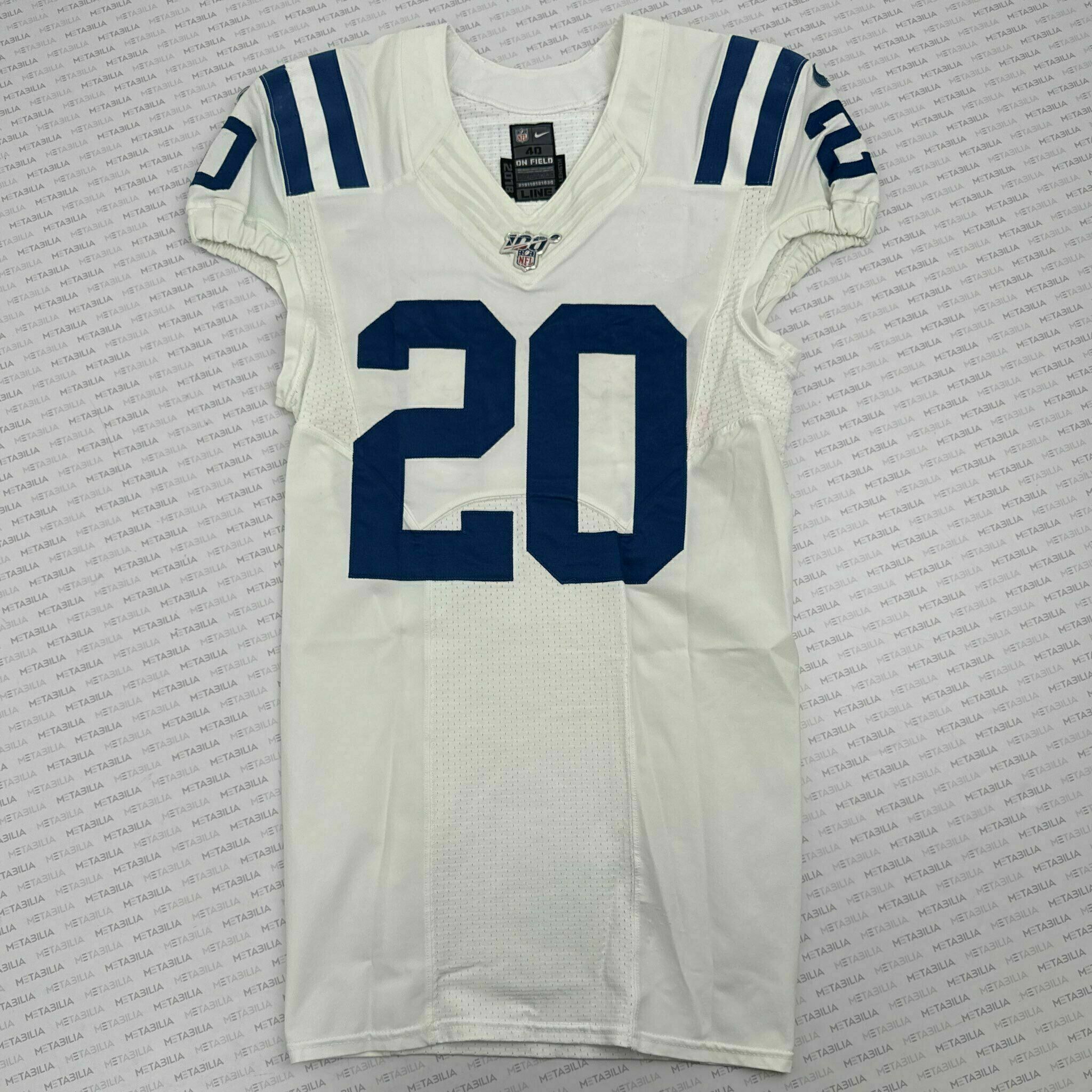 #20 Wilkins Team-Issued White Jersey