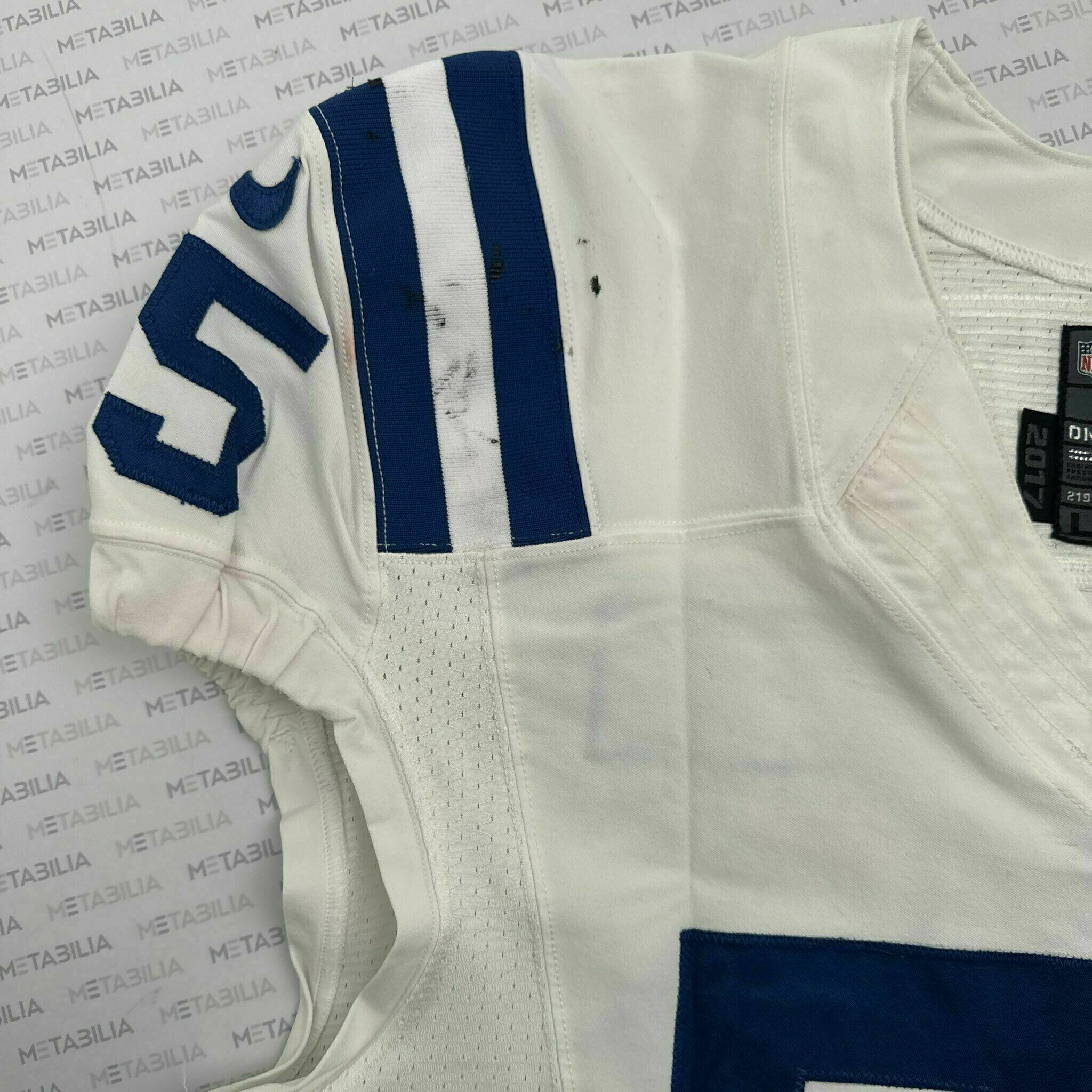 #75 Golditch Team-Issued White Jersey