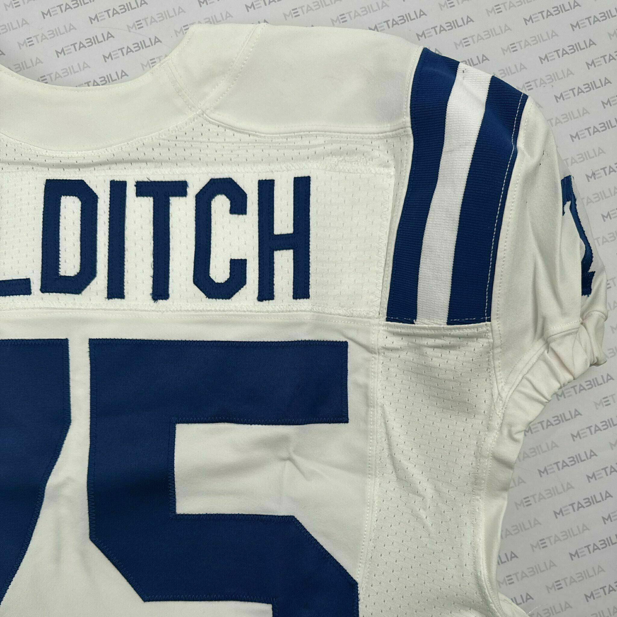 #75 Golditch Team-Issued White Jersey