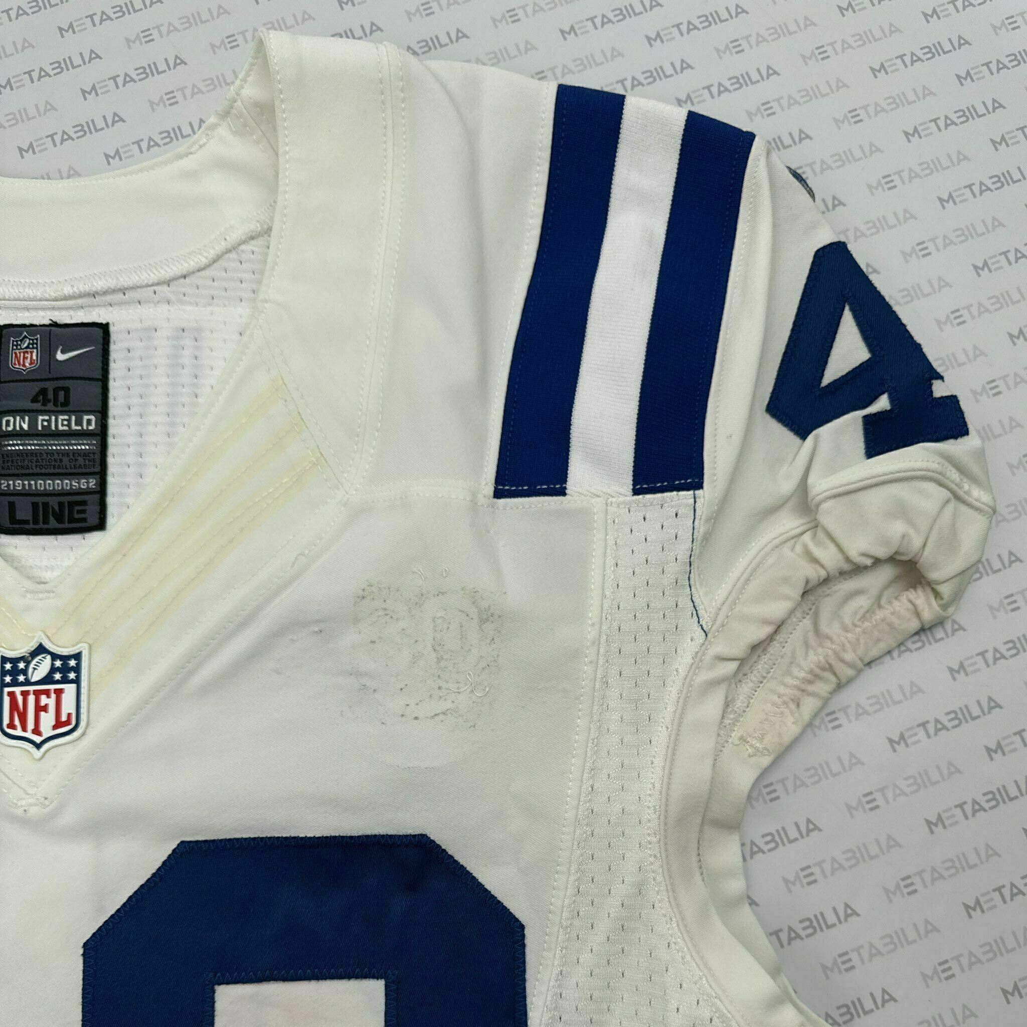 #43 Burton Team-Issued White Jersey