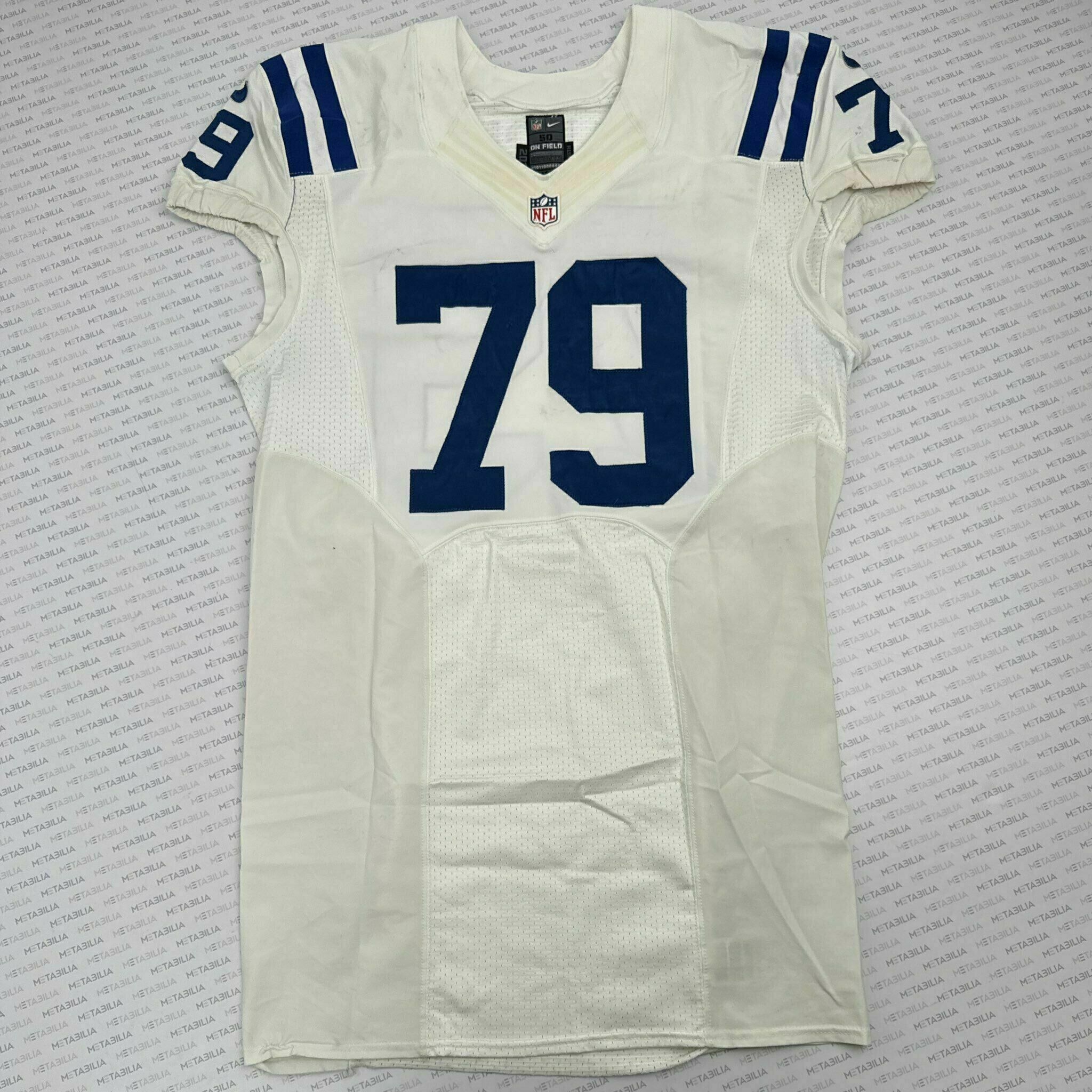#79 Garcia Team-Issued White Jersey