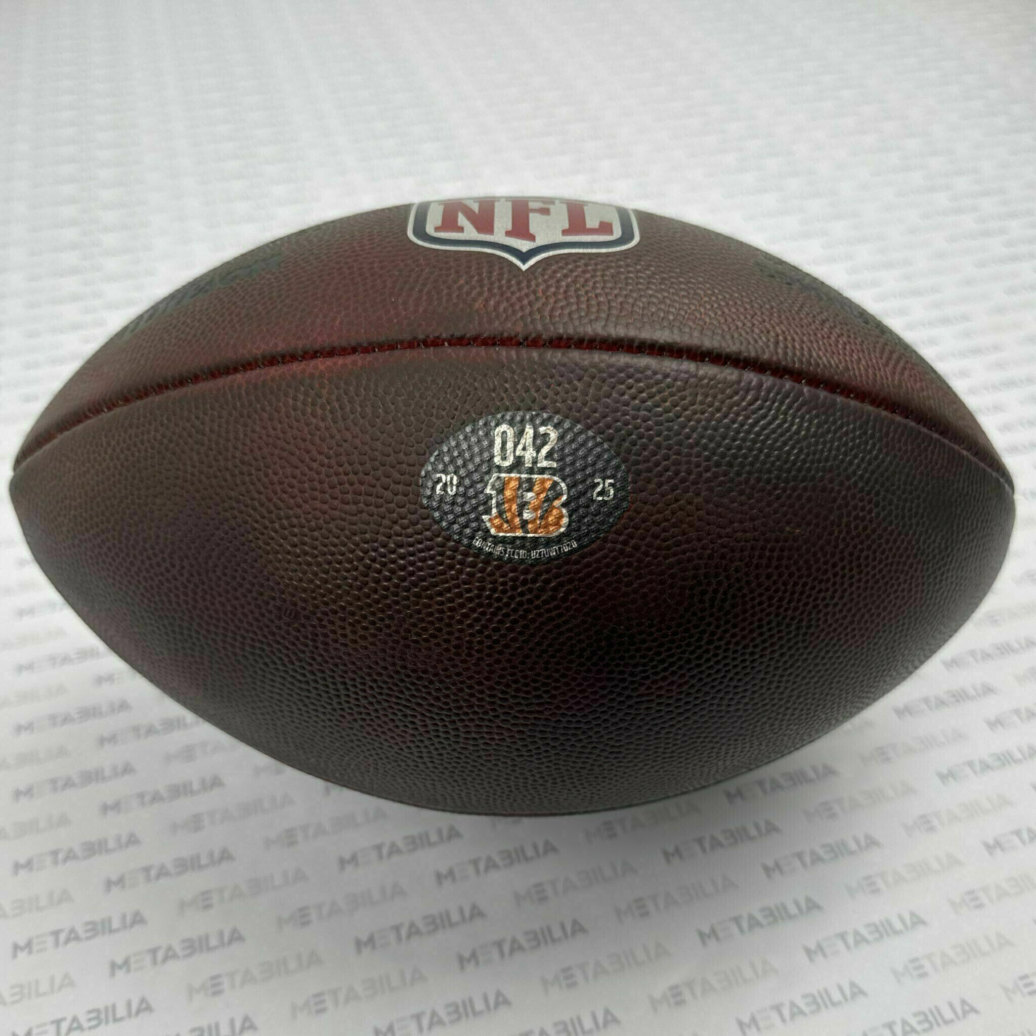 Bengals Game-Used Ball #042 vs NYJ