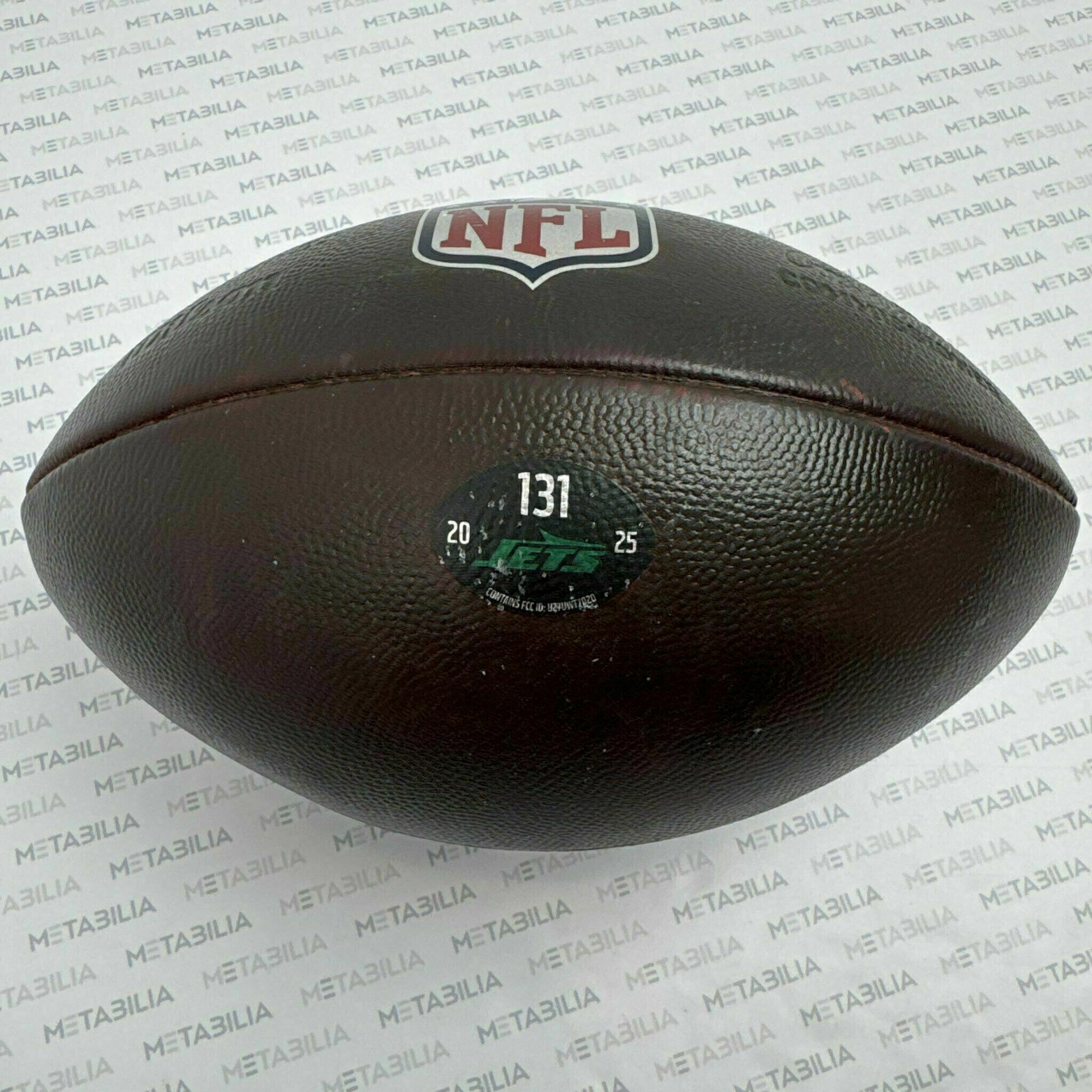 Jets Game-Used Ball #131 vs Patriots