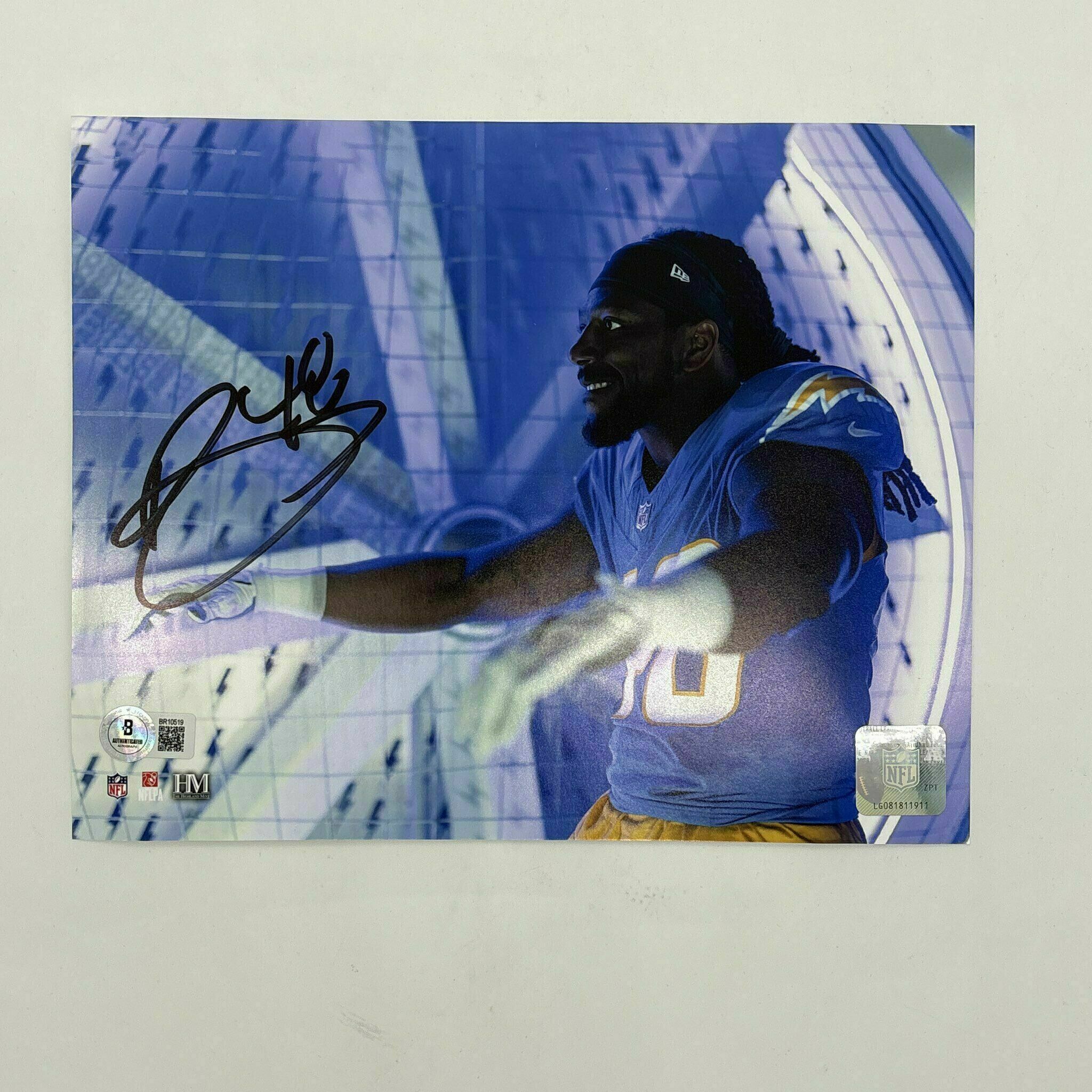 Bud Dupree Signed 8x10 Pose W/ Black Ink