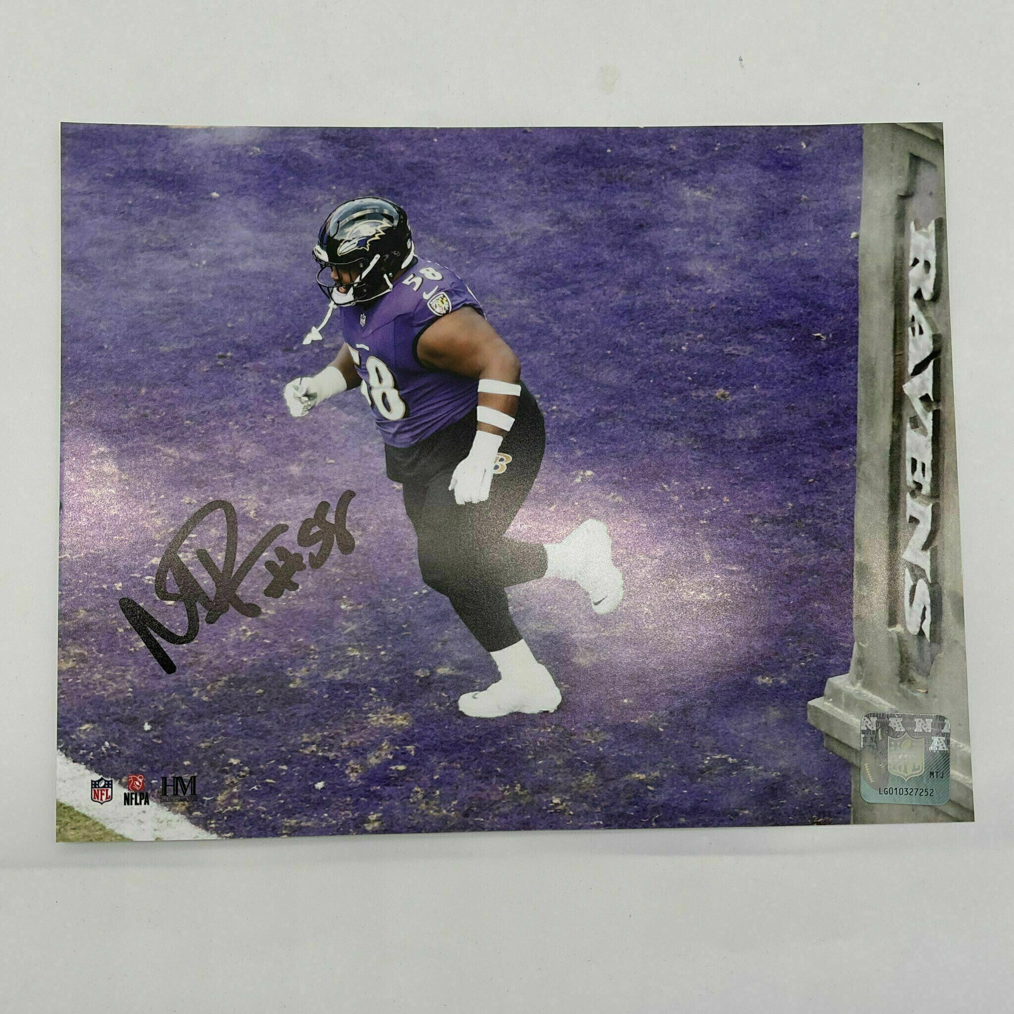 Michael Pierce Signed 8x10 Photo - Running