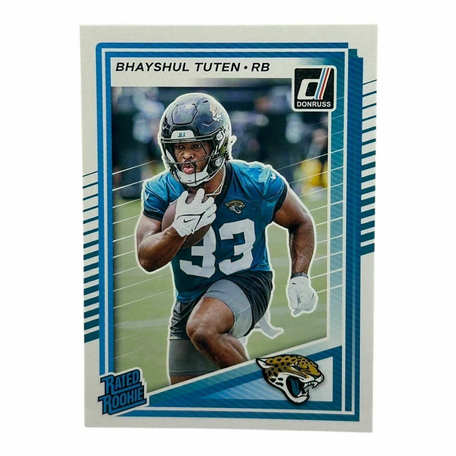 Bhayshul Tuten 2025 Panini Donruss Football Rated Rookie Trading Card