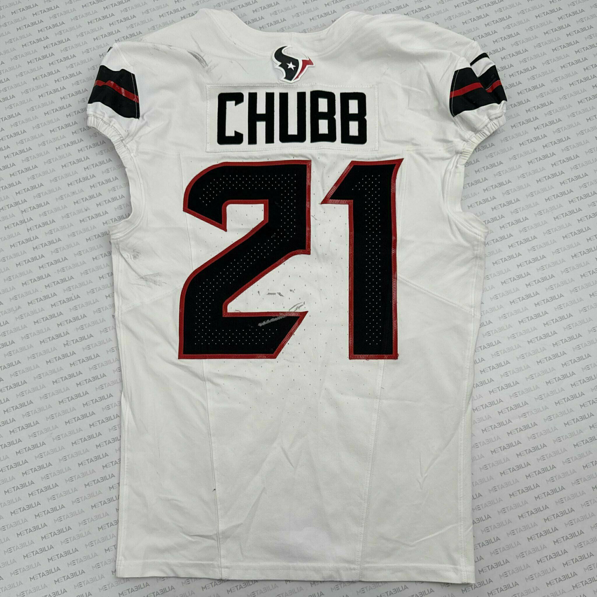 #21 Nick Chubb Game-Worn Jersey vs Titans