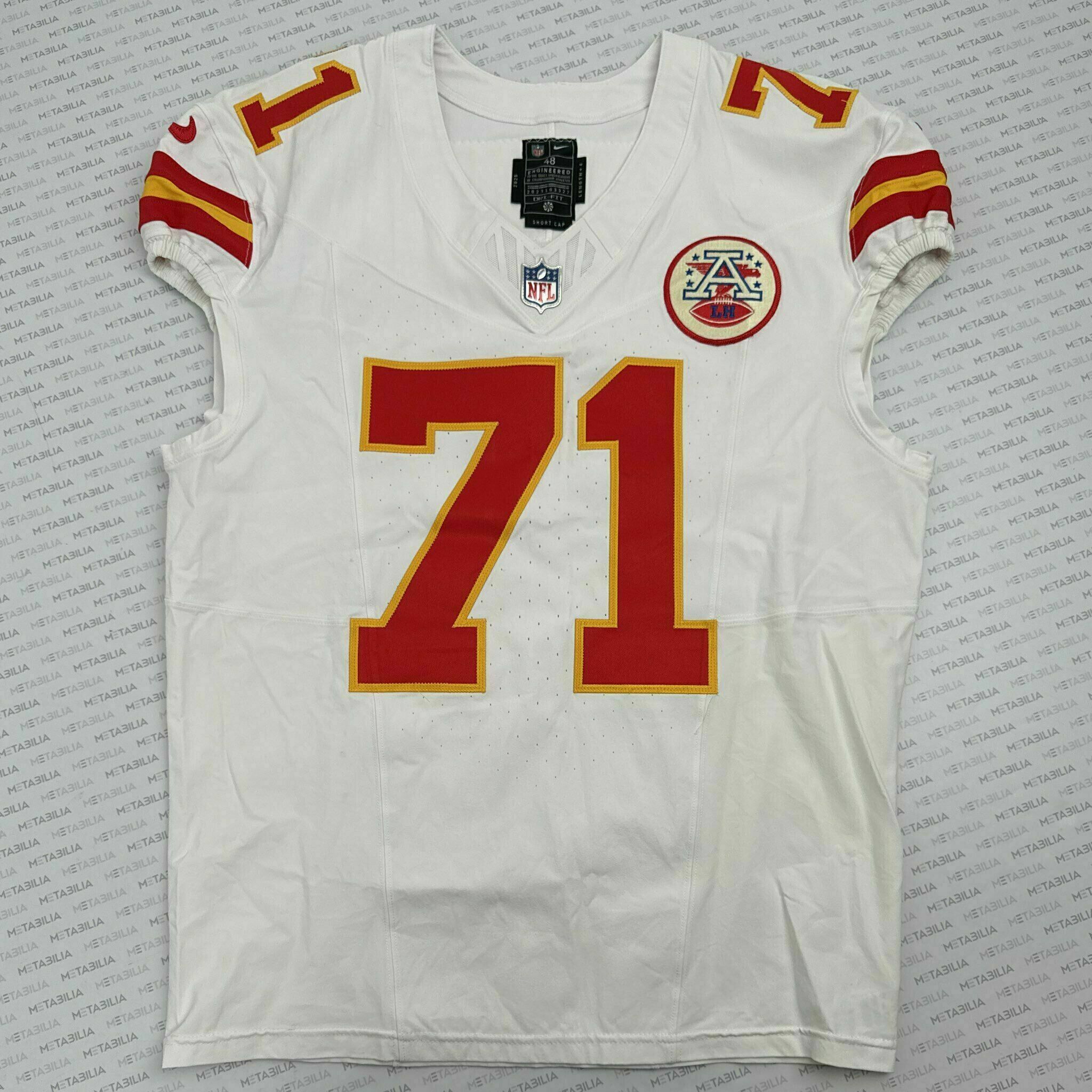 #71 SIMMONS Game-Issued Jersey vs DEN