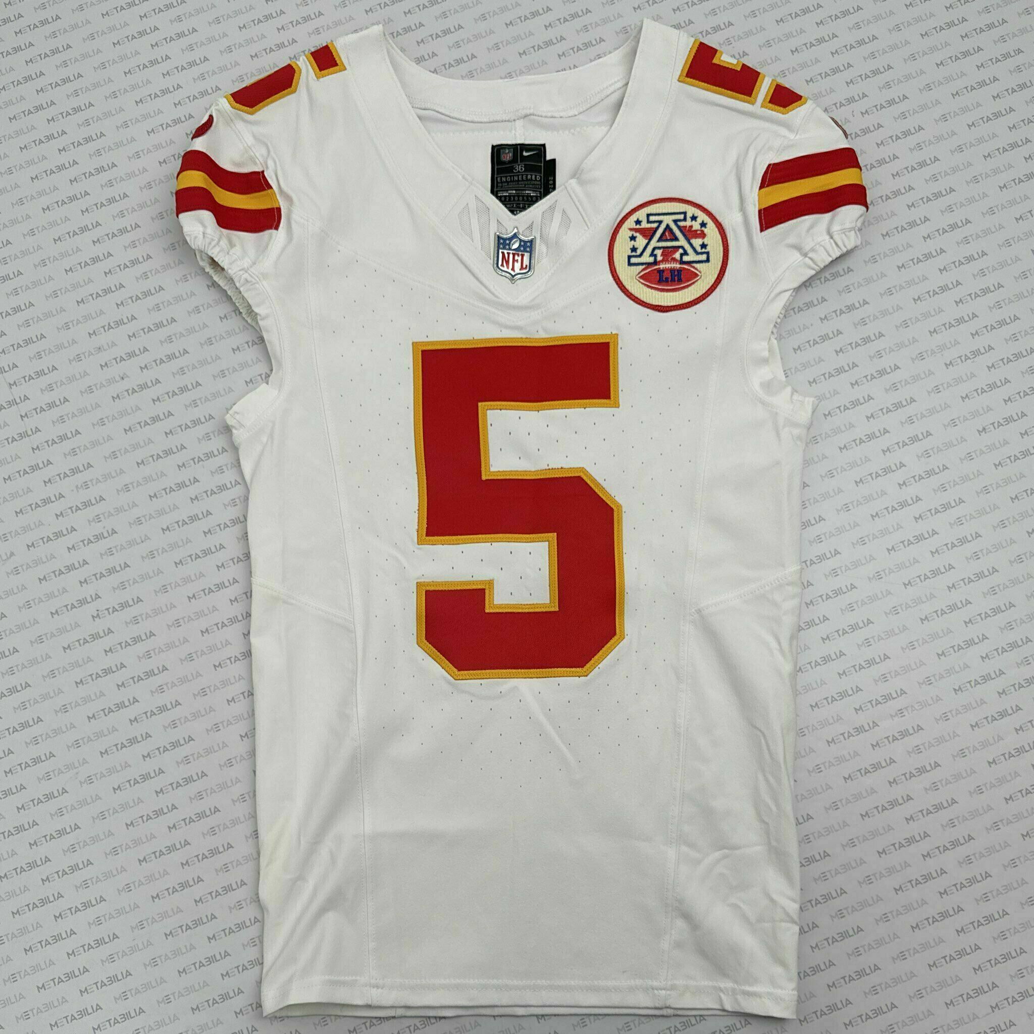 #5 BROWN Game-Issued Jersey vs DEN
