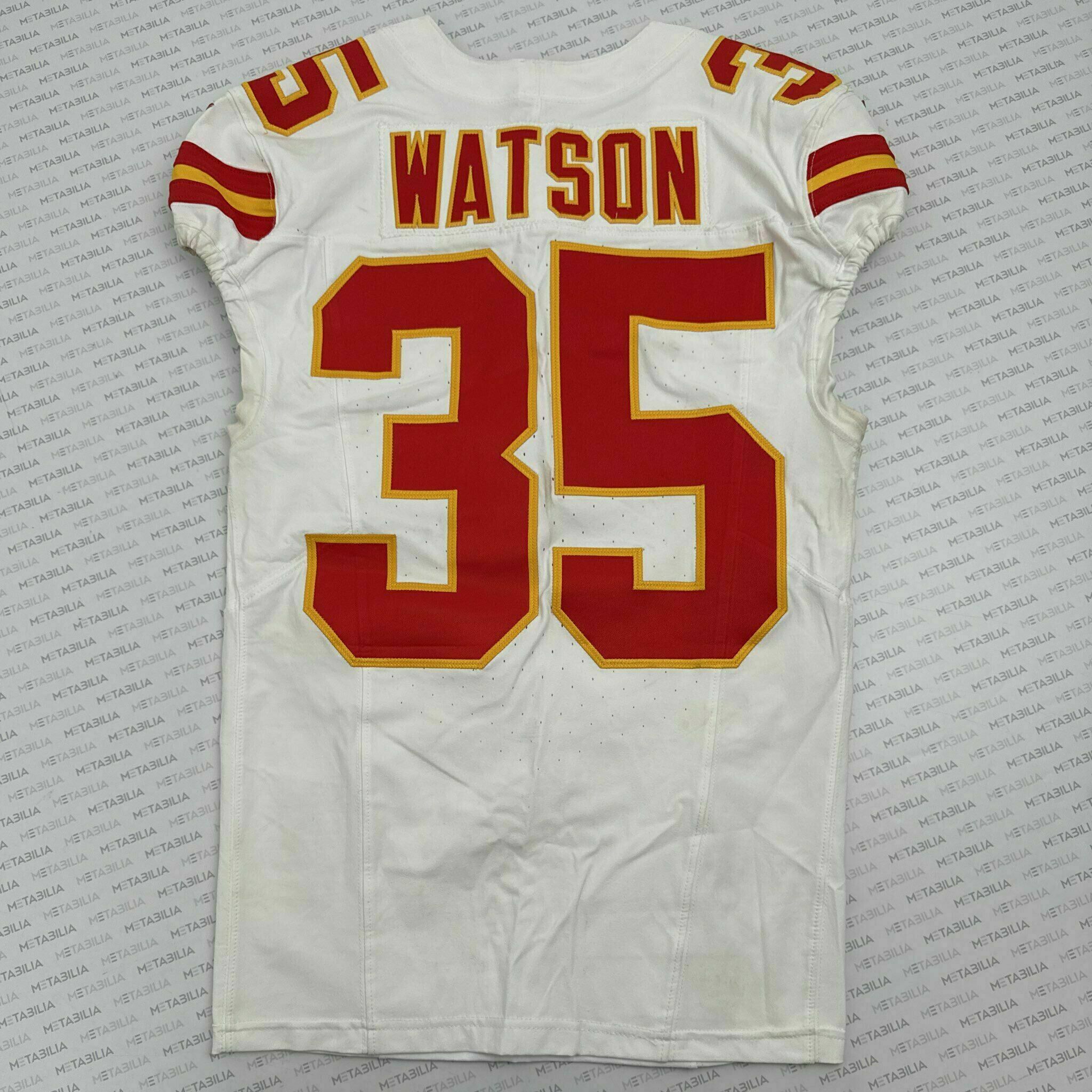 #35 WATSON Game-Worn Jersey vs DEN