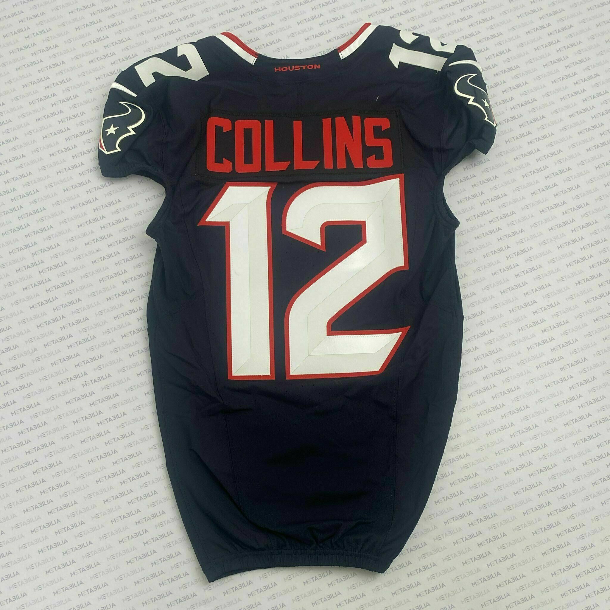 #12 Nico Collins Game-Worn Jersey vs. Titans