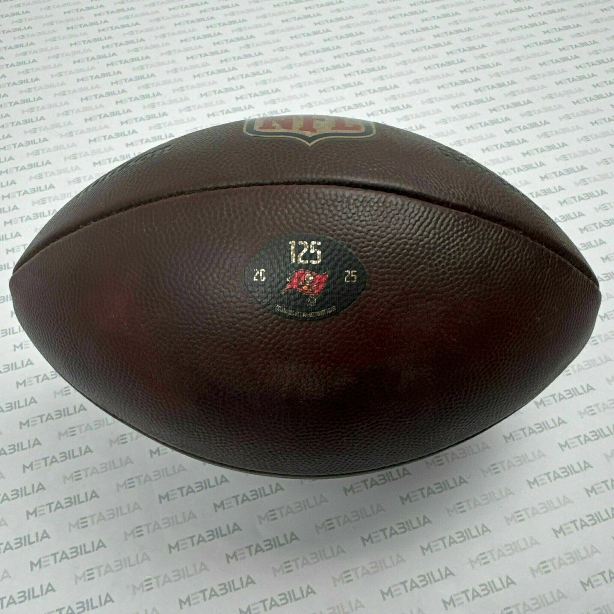 Buccaneers Game-Used Ball #125 vs Seahawks & 49ers