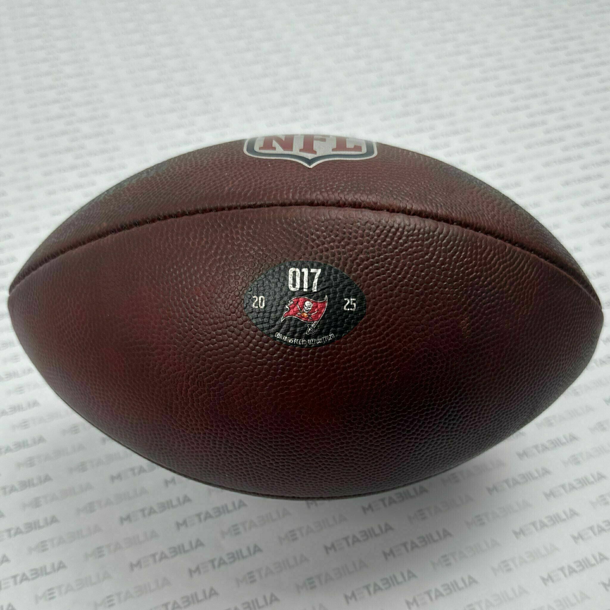 Buccaneers Game-Used Ball #017 vs Seahawks & 49ers
