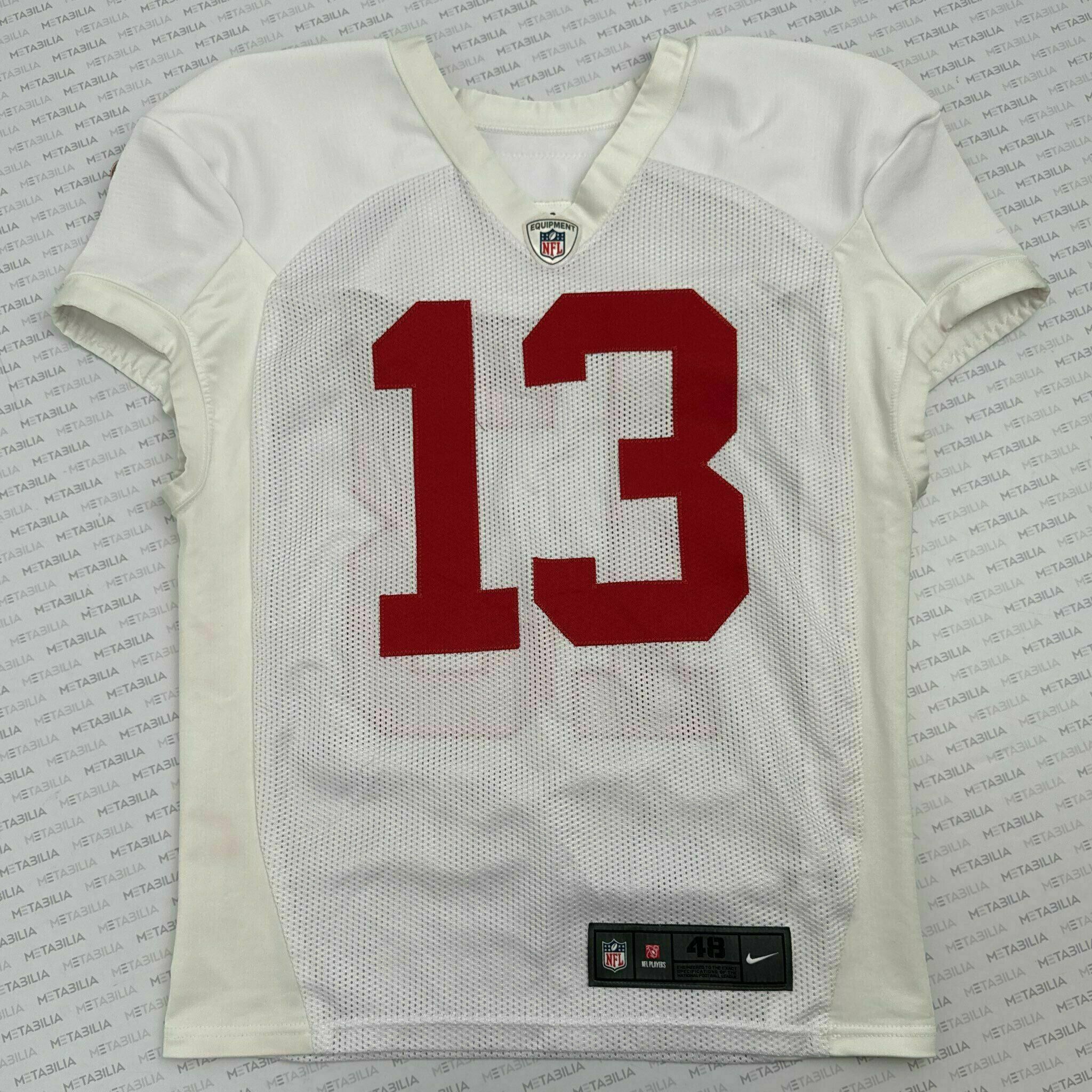 Mike Evans White Practice-Worn Jersey