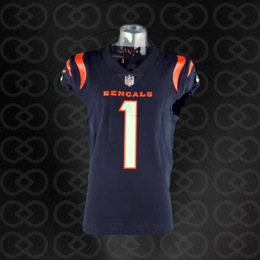 Ja'Marr Chase Game Worn Jersey 9/11