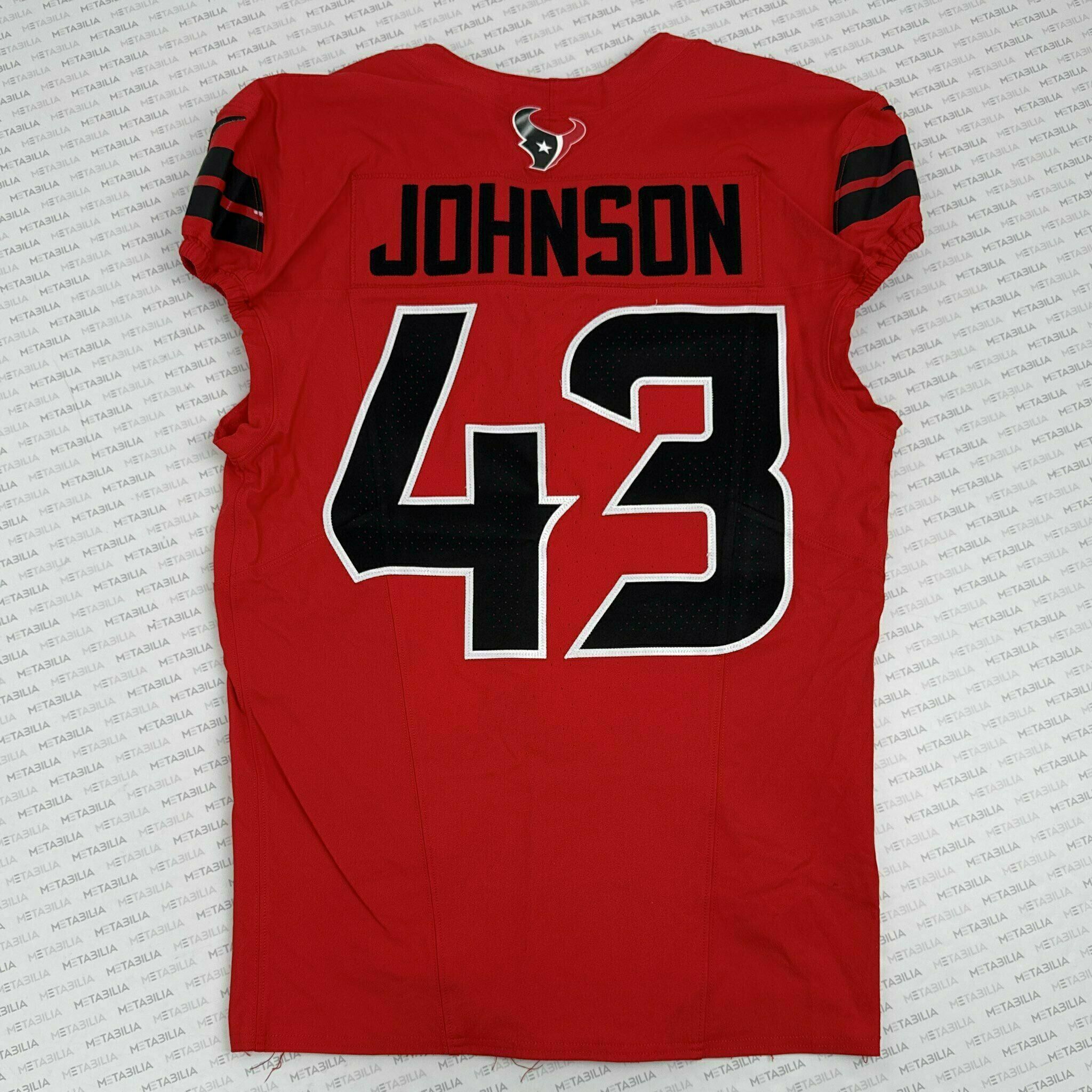 #43 Jakob Johnson Game-Worn Jersey vs BUF