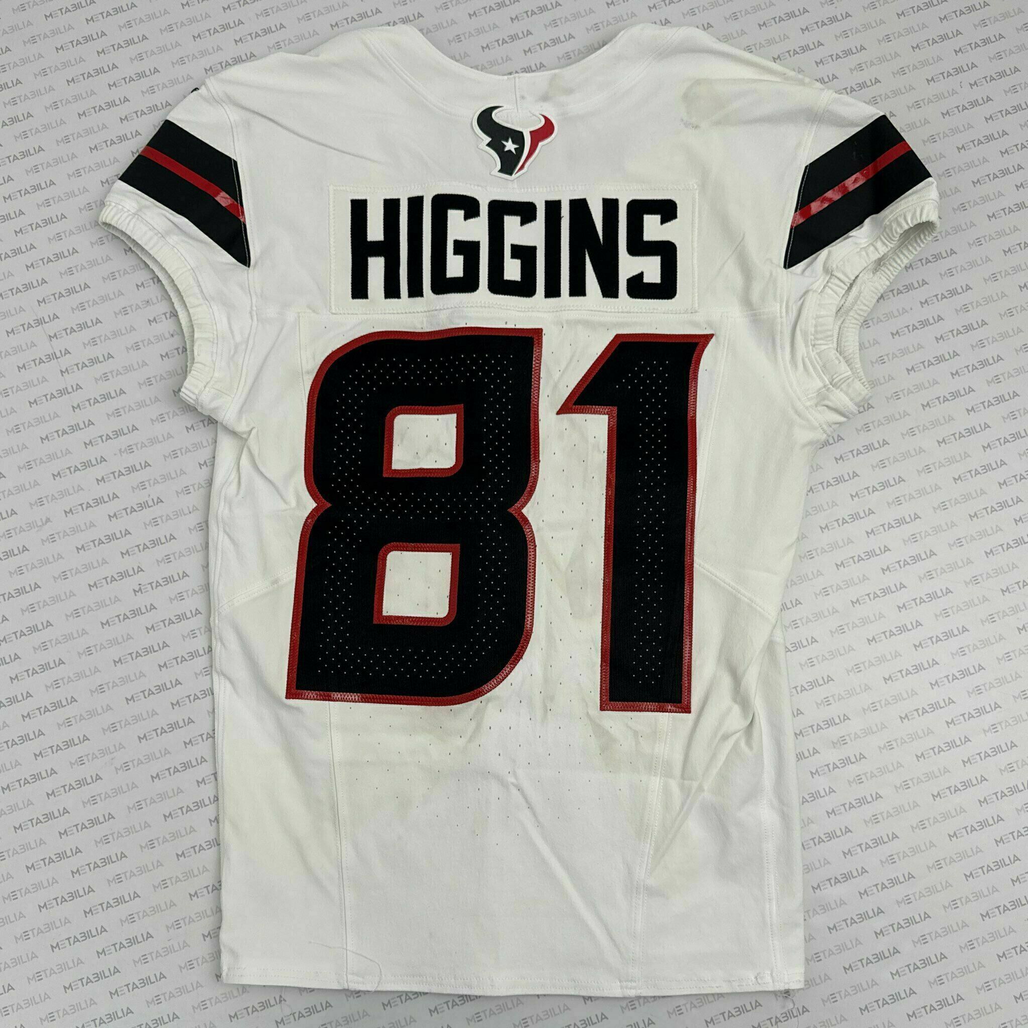 #81 Jayden Higgins Game-Worn Jersey vs IND