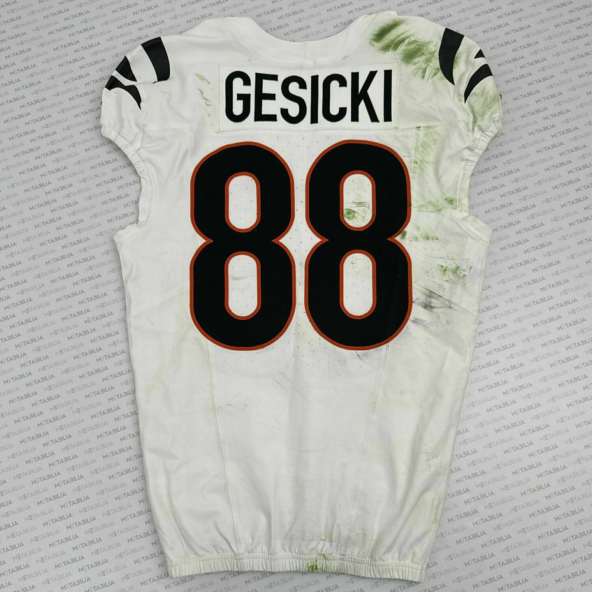 #88 Mike Gesicki Game-Worn Jersey vs Ravens