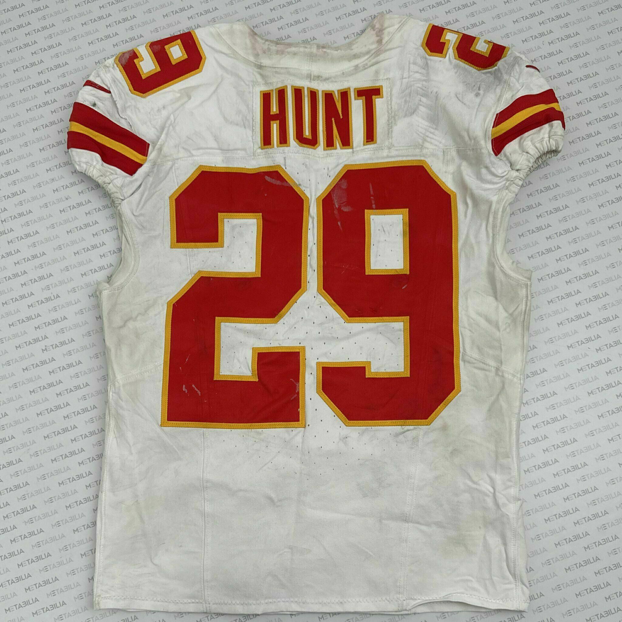 #29 Kareem Hunt Game-Worn Jersey vs Cowboys