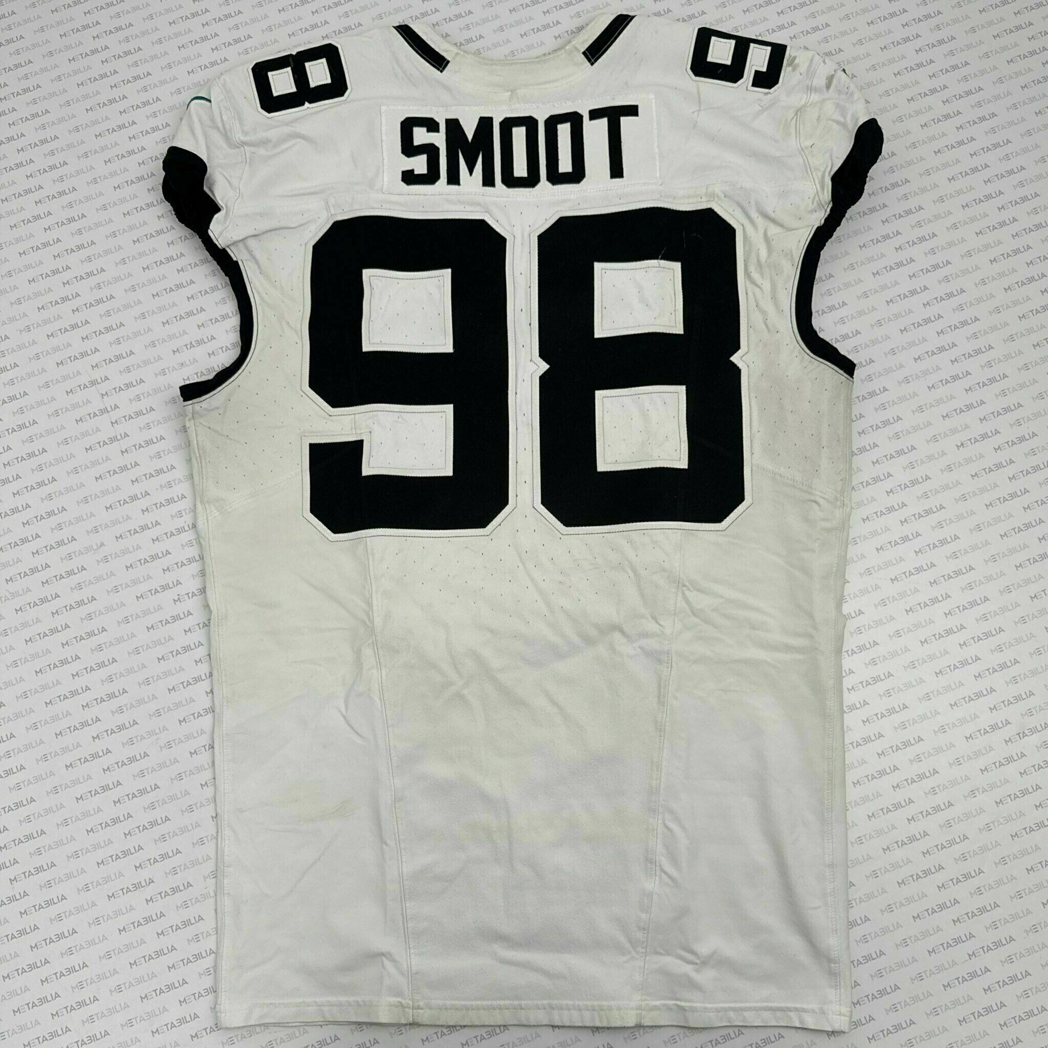 #98 Dawuane Smoot Game-Worn Jersey vs Titans