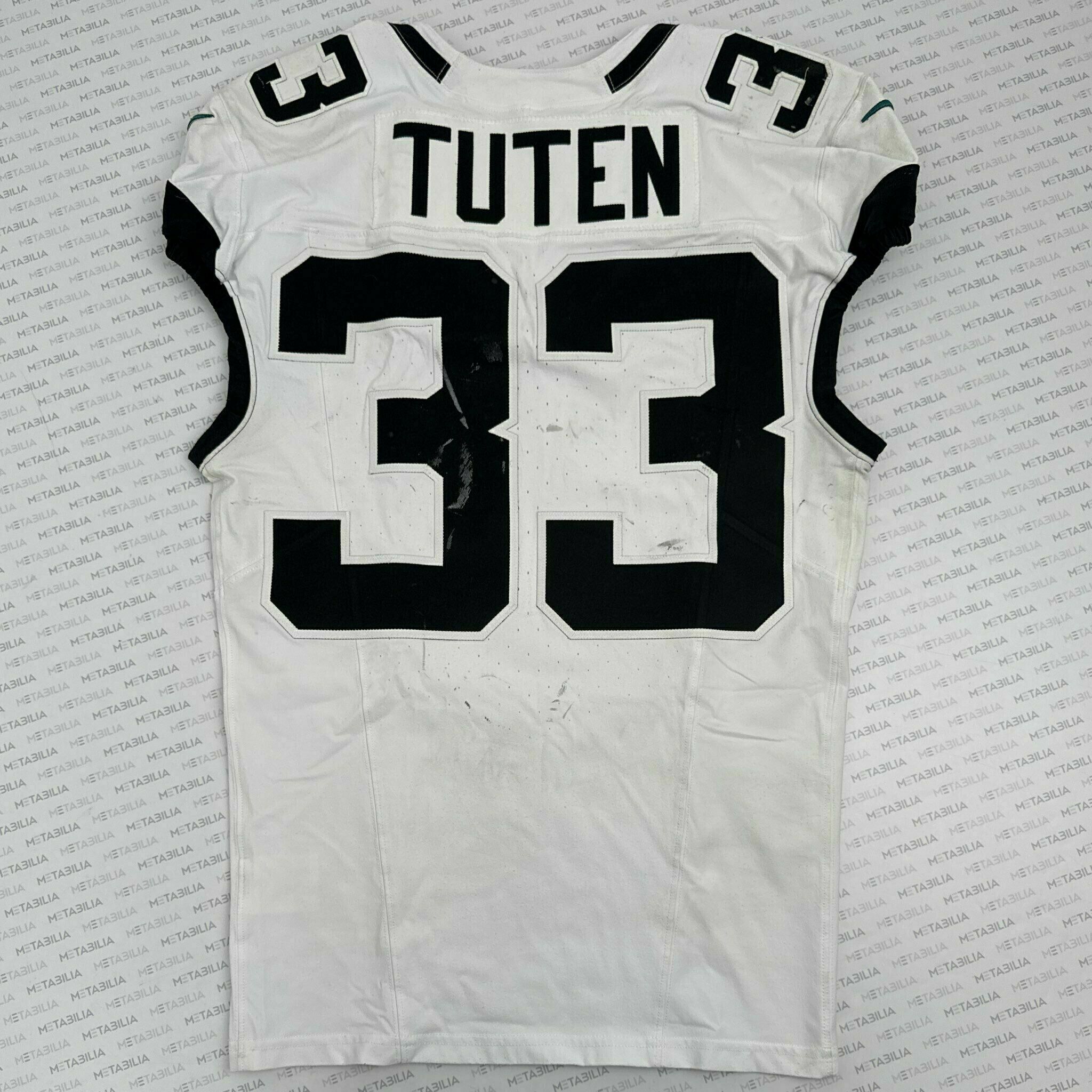 #33 Bhayshul Tuten Game-Worn Jersey vs Titans
