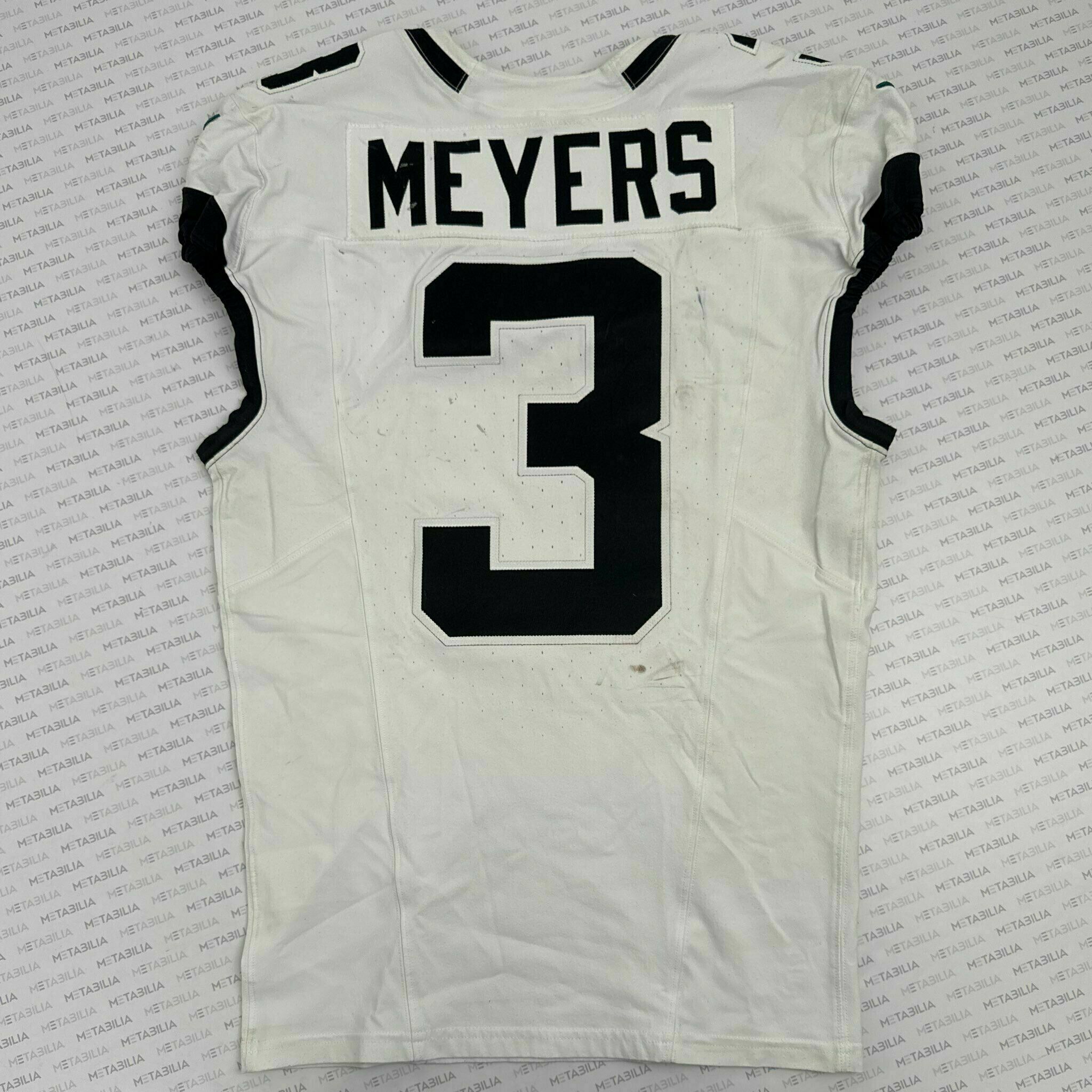 #3 Jakobi Meyers Game-Worn Jersey vs Titans
