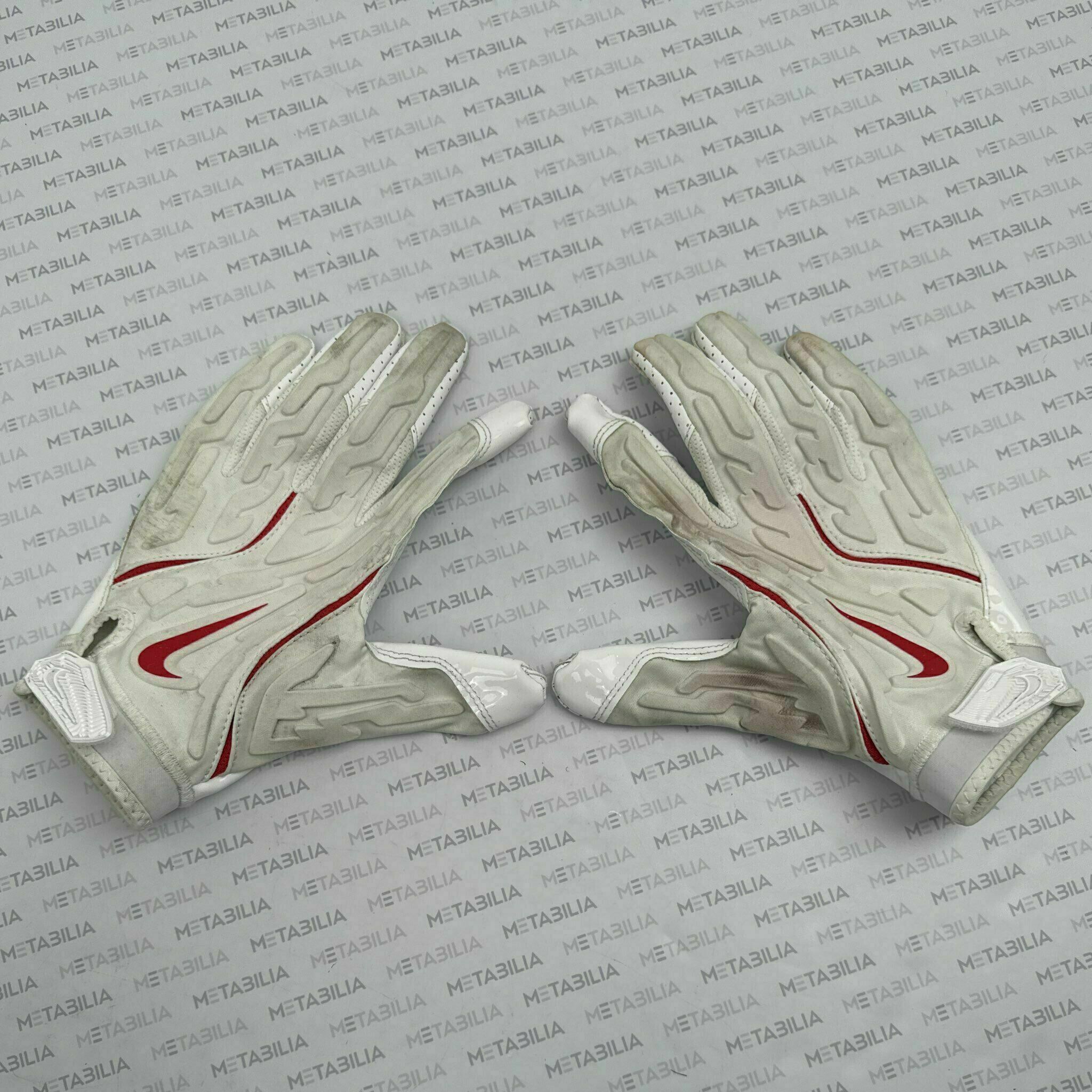 #43 Chris Braswell Jr. Game-Worn Gloves vs Saints