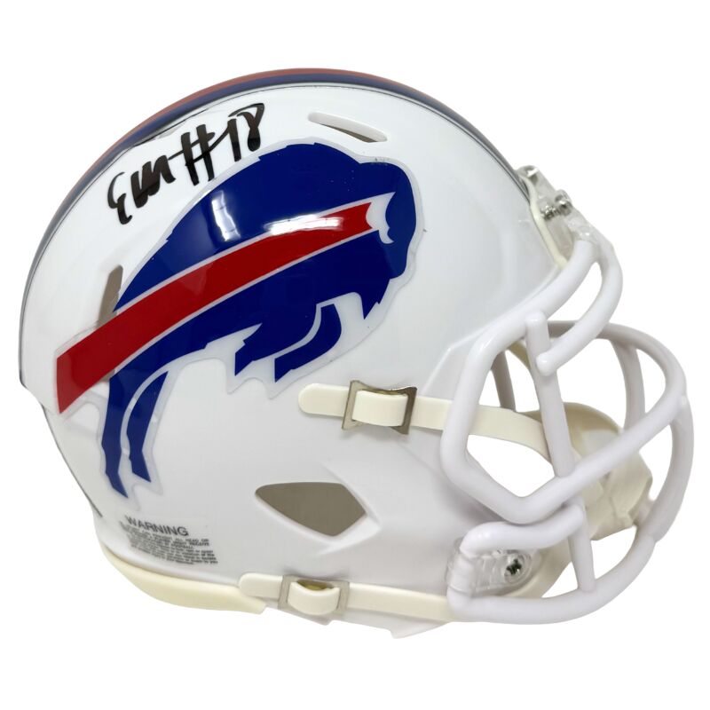 Elijah Moore Signed 2021 Speed Mini Helmet