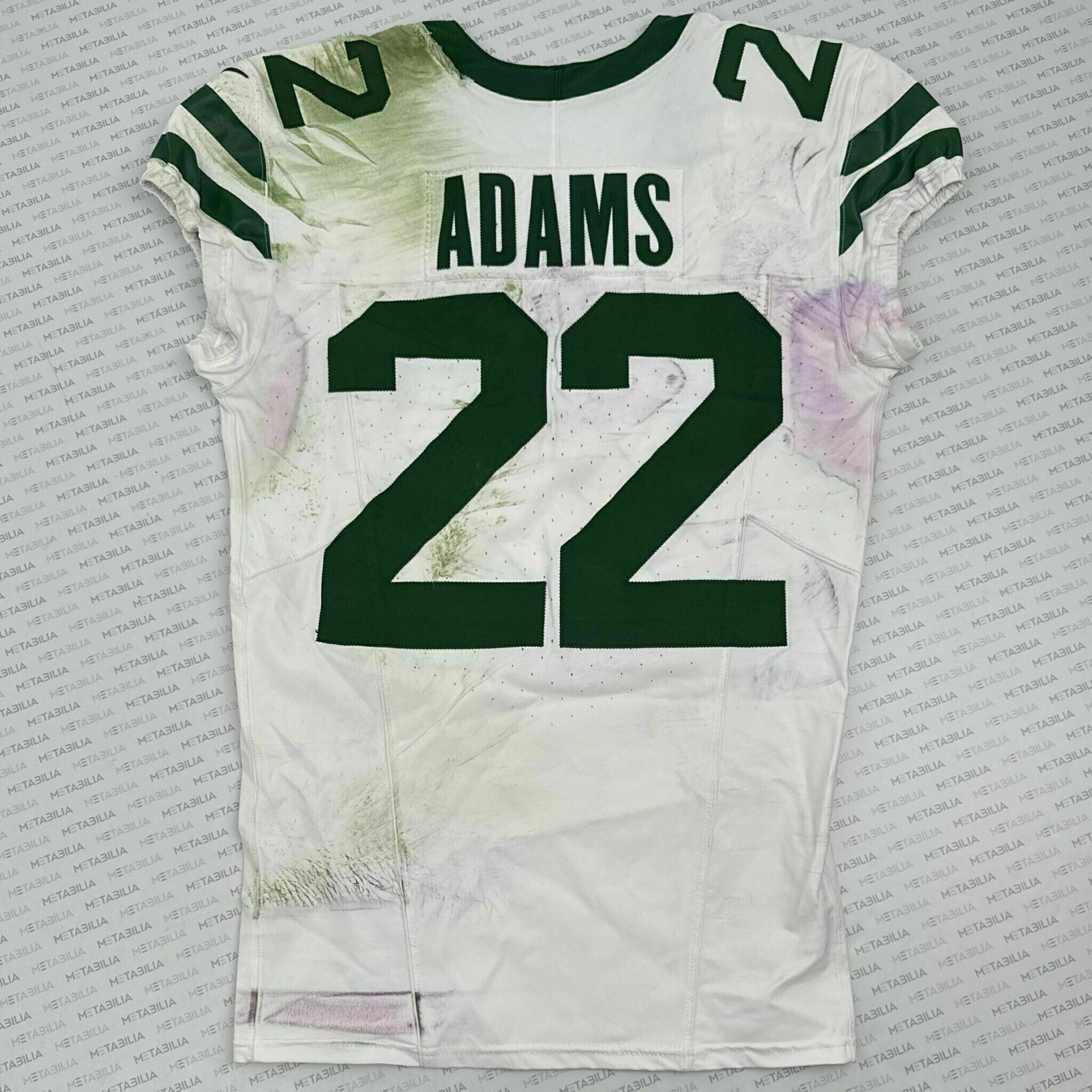 #22 Tony Adams Game-Worn Jersey vs BAL