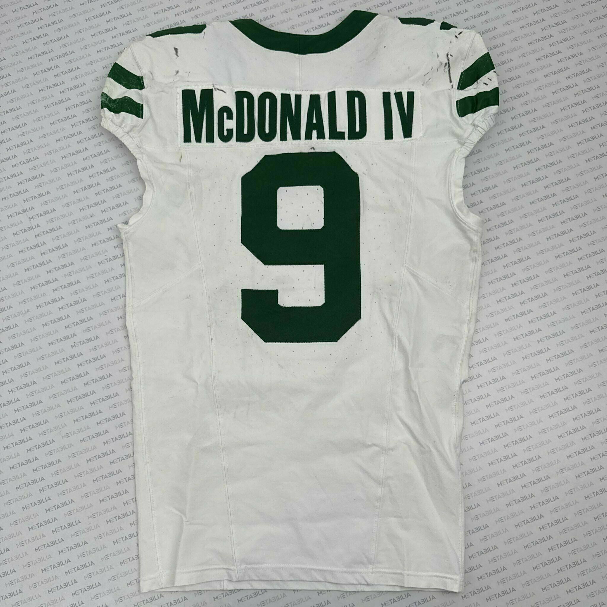 #9 Will McDonald Game-Worn Jersey vs BAL