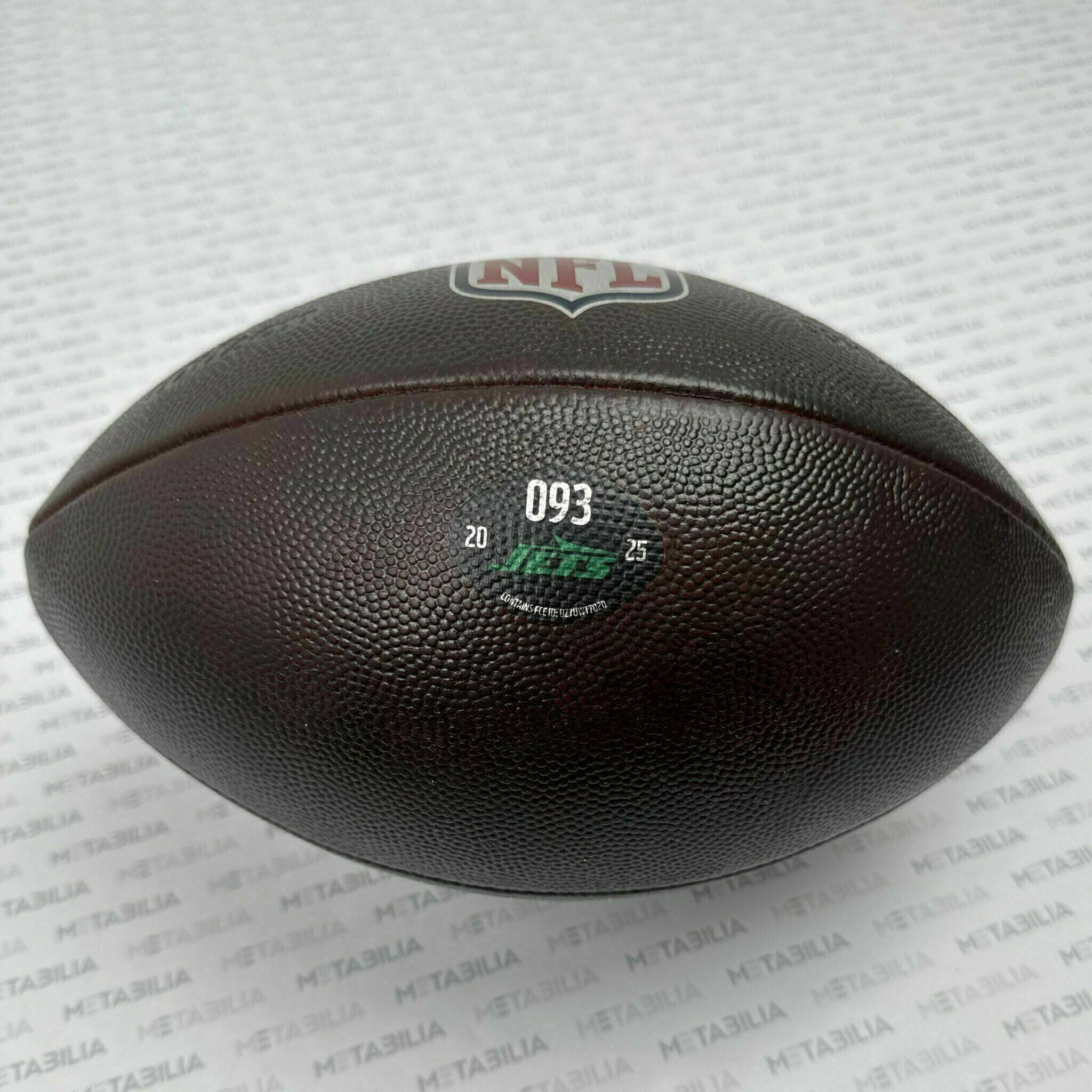 Jets Game-Used Ball #093 vs ATL