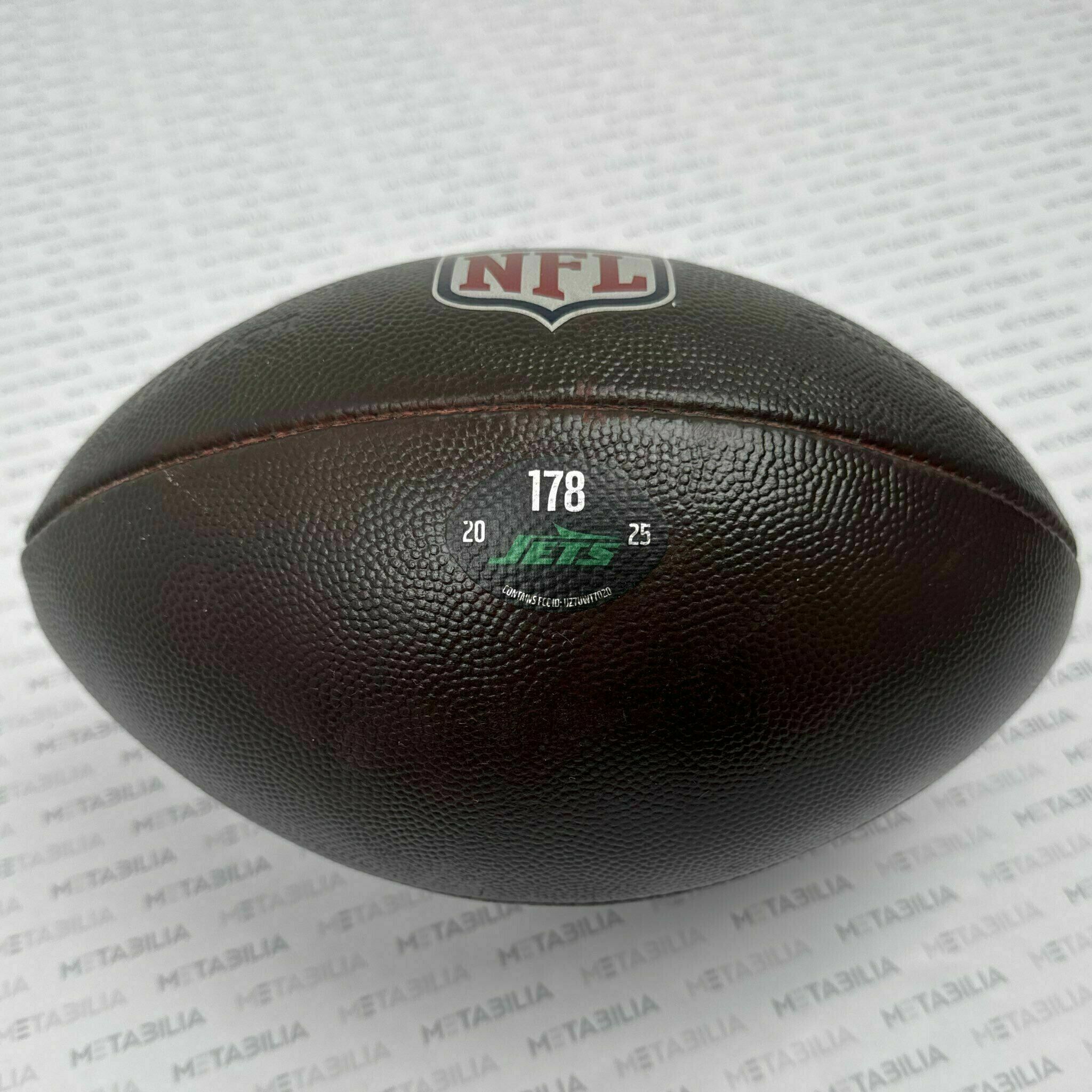 Jets Game-Used Ball #178 vs ATL