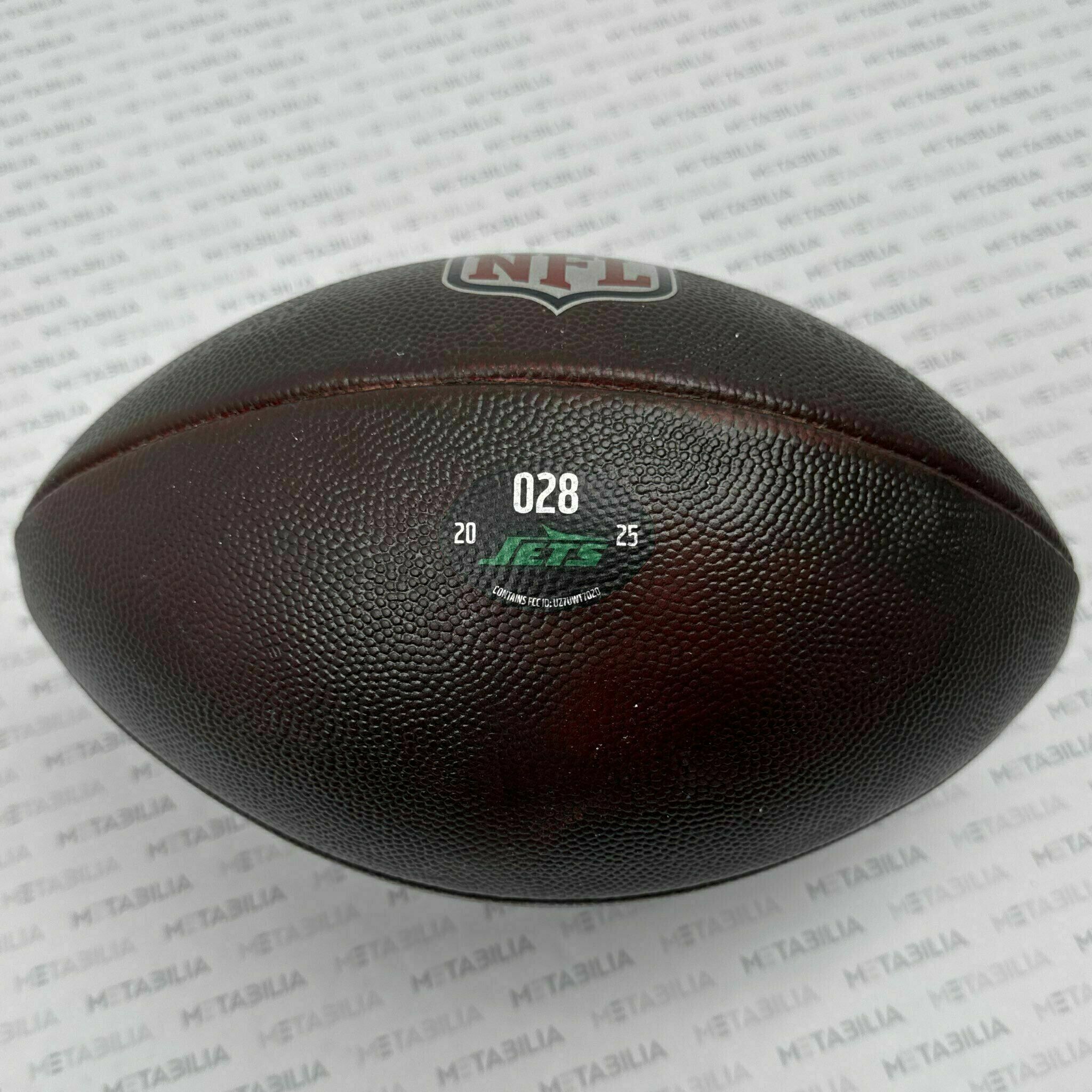 Jets Game-Used Ball #028 vs MIA