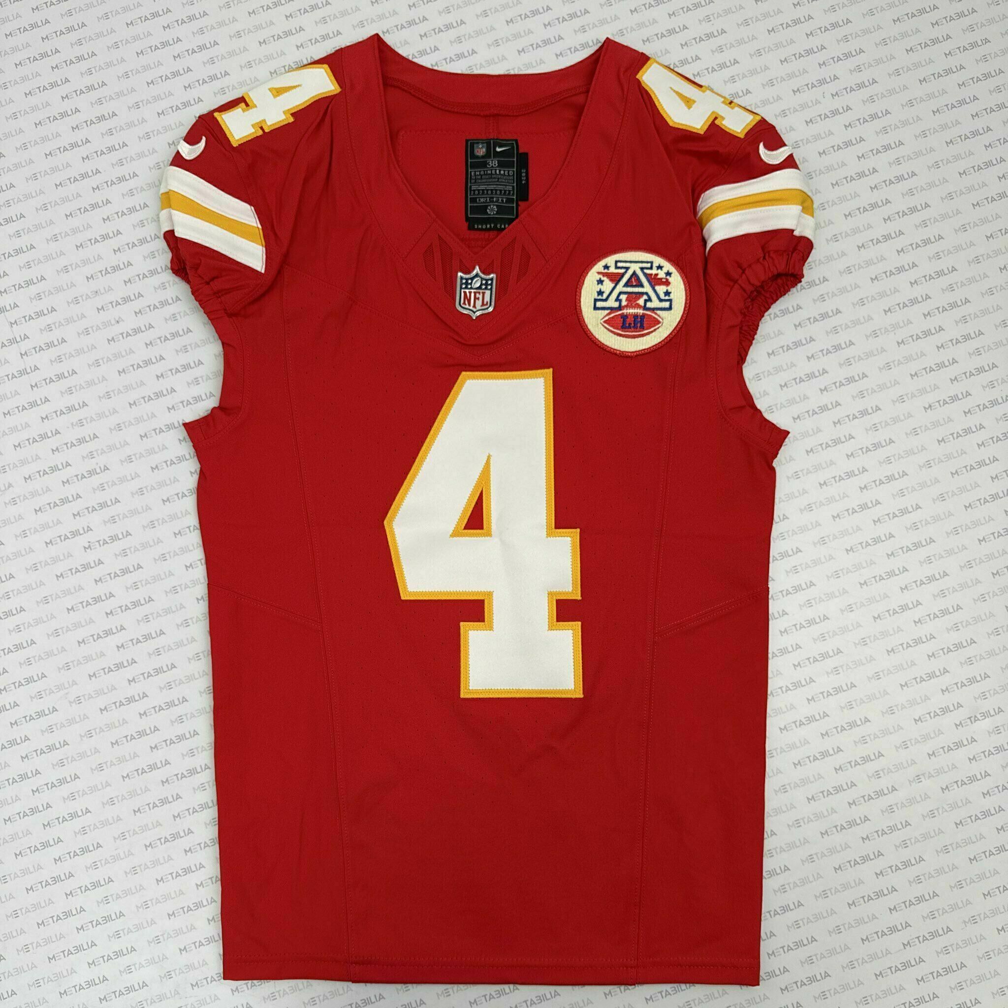 #4 Rashee Rice Game-Issued Jersey vs LAC