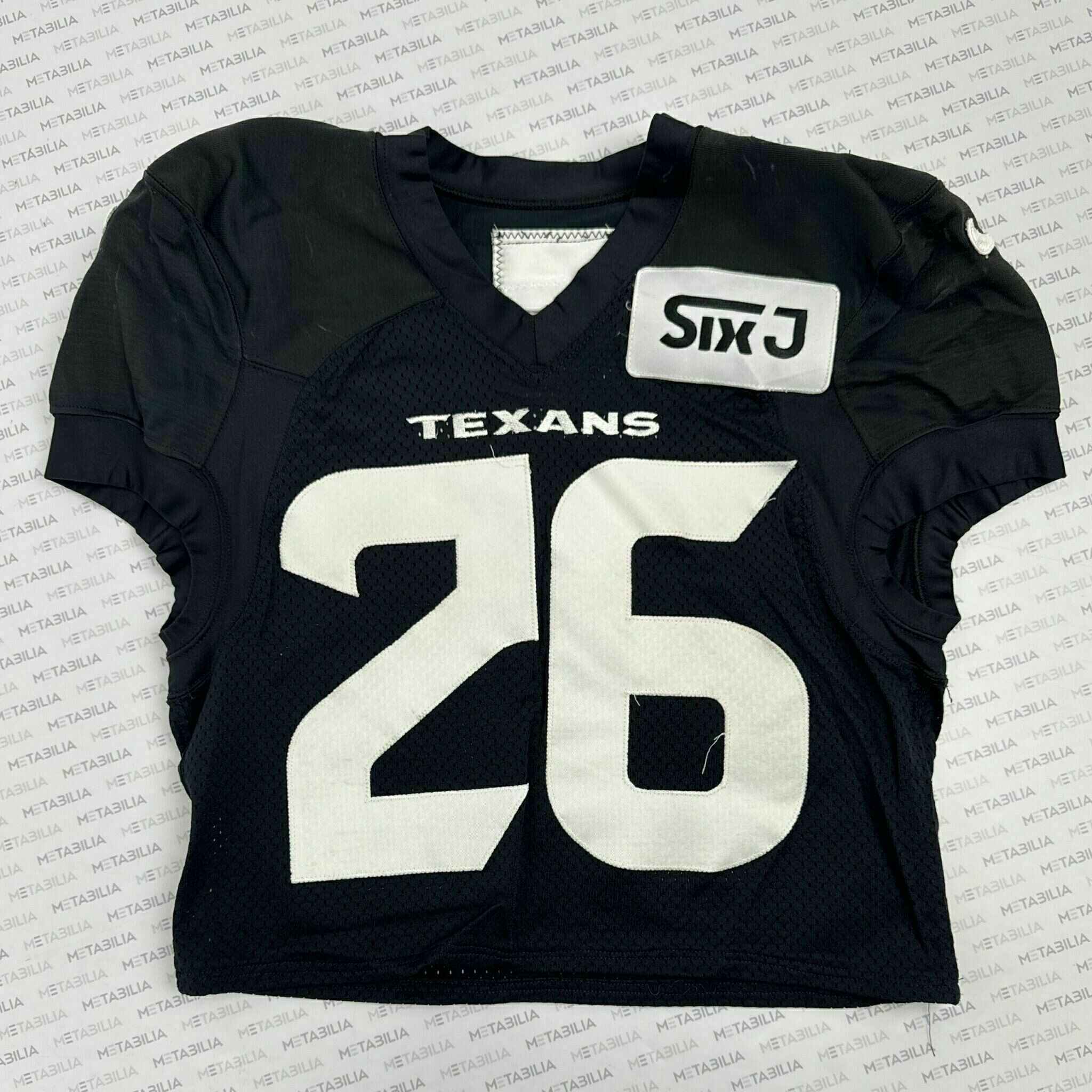 #26 Jawhar Jordan Navy Blue Practice-Worn Jersey