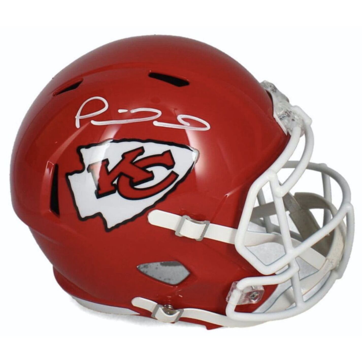 Patrick Mahomes Autographed Kansas City Chiefs Full Size Speed Helmet Beckett