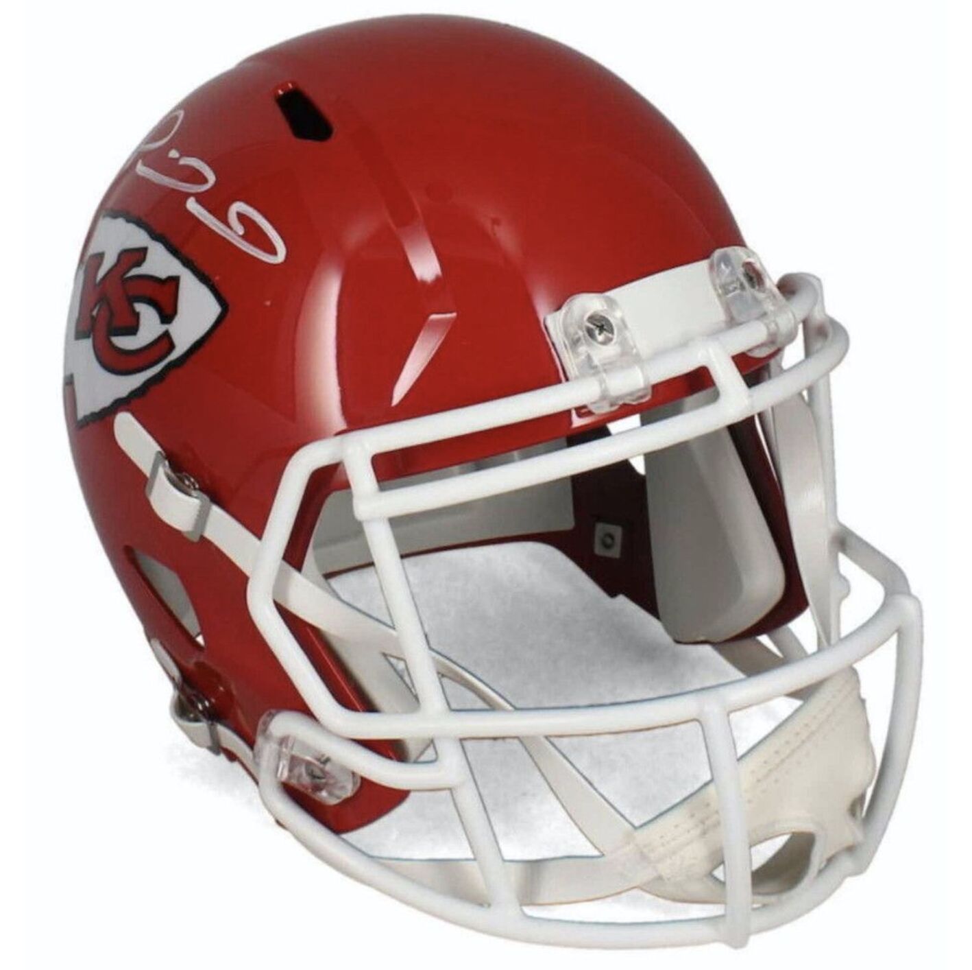 Patrick Mahomes Autographed Kansas City Chiefs Full Size Speed Helmet Beckett