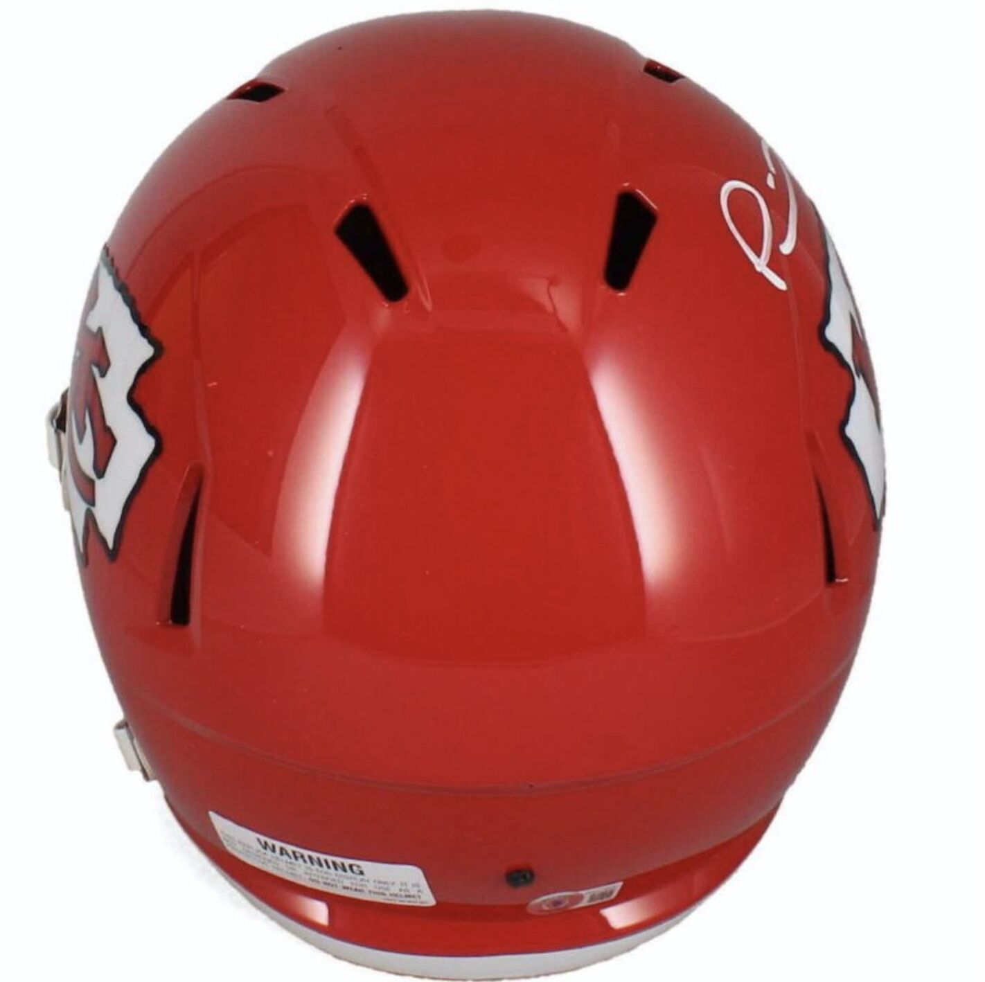 Patrick Mahomes Autographed Kansas City Chiefs Full Size Speed Helmet Beckett