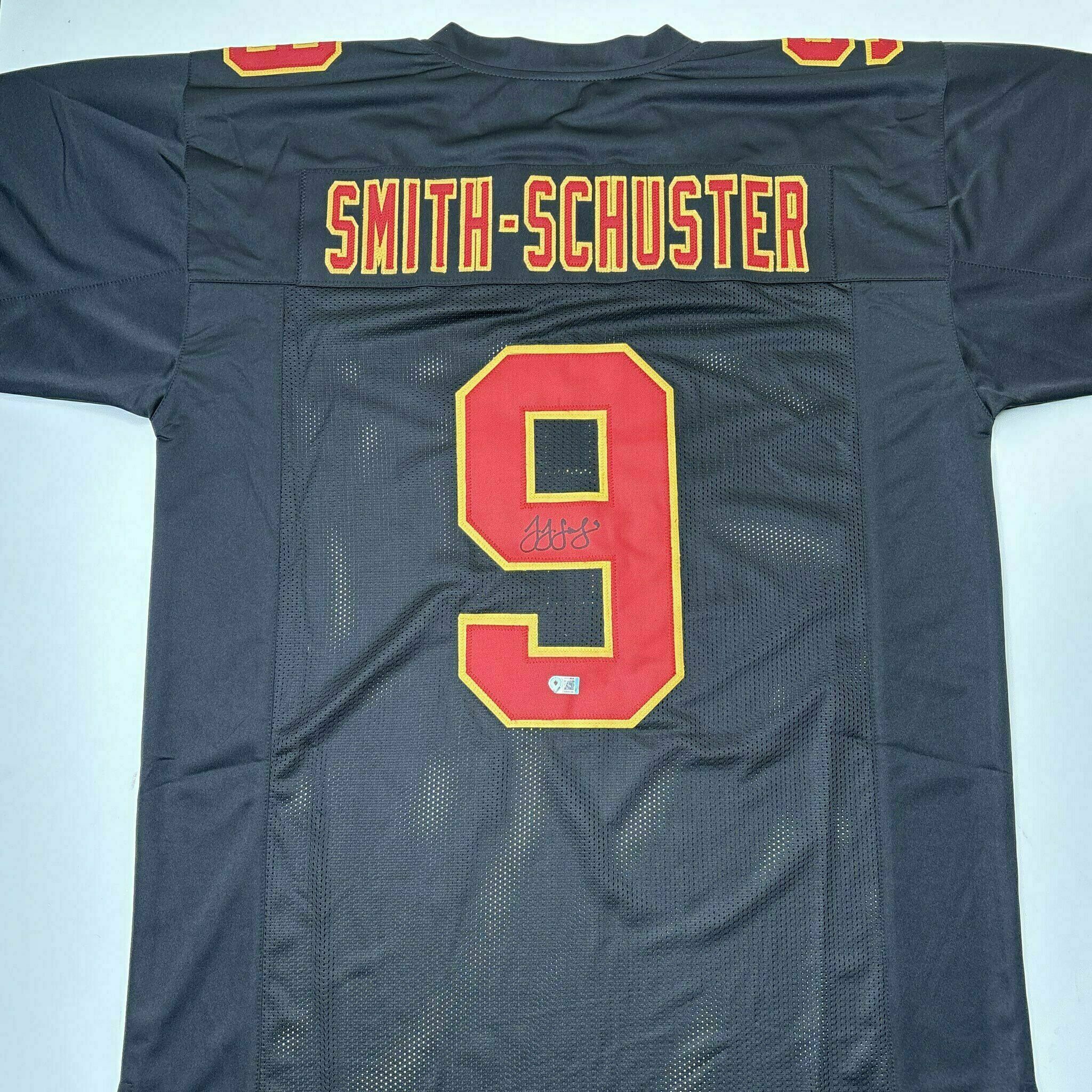 JuJu Smith-Schuster Signed Black Custom Jersey