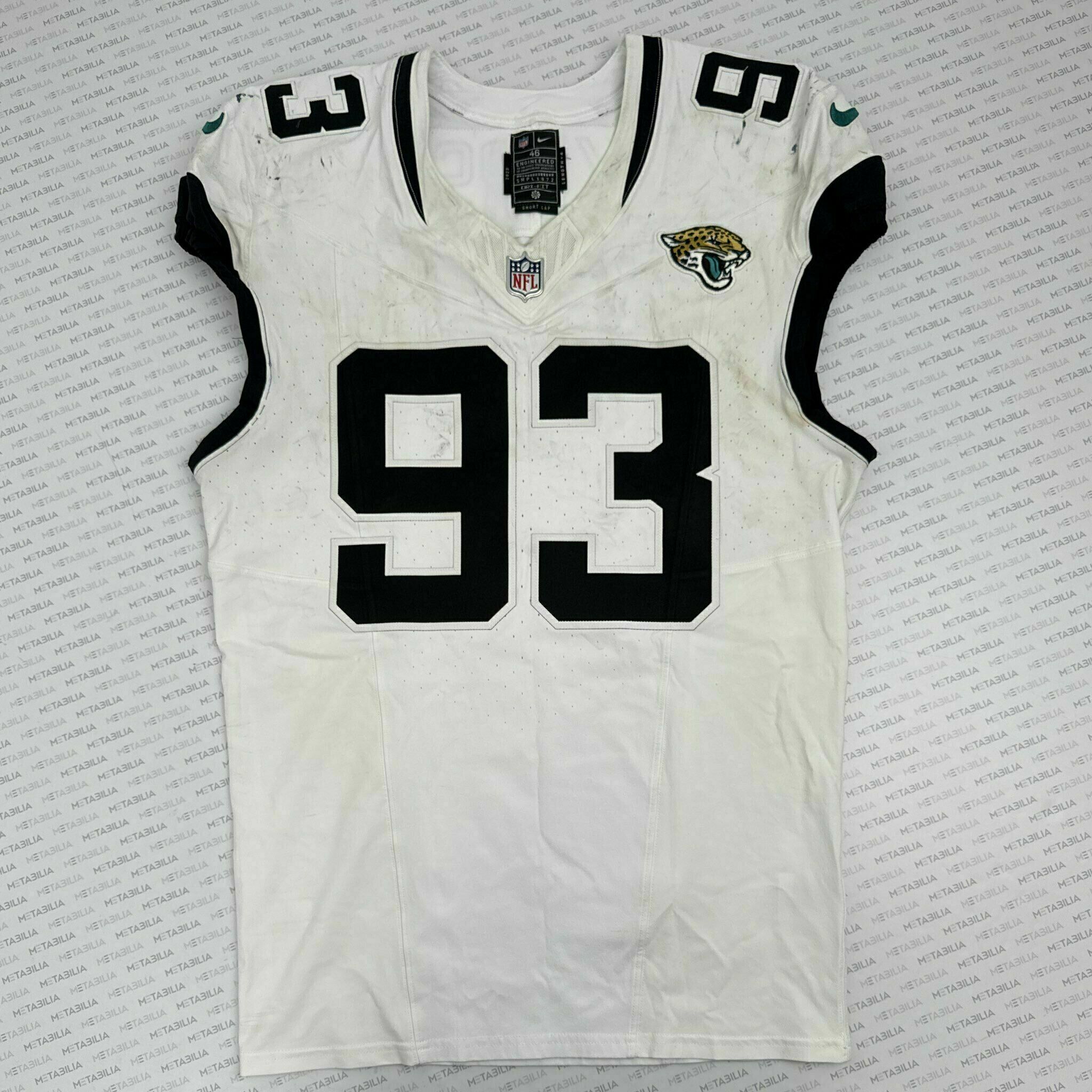 #93 Matt Dickerson Game-Worn Jersey vs Broncos