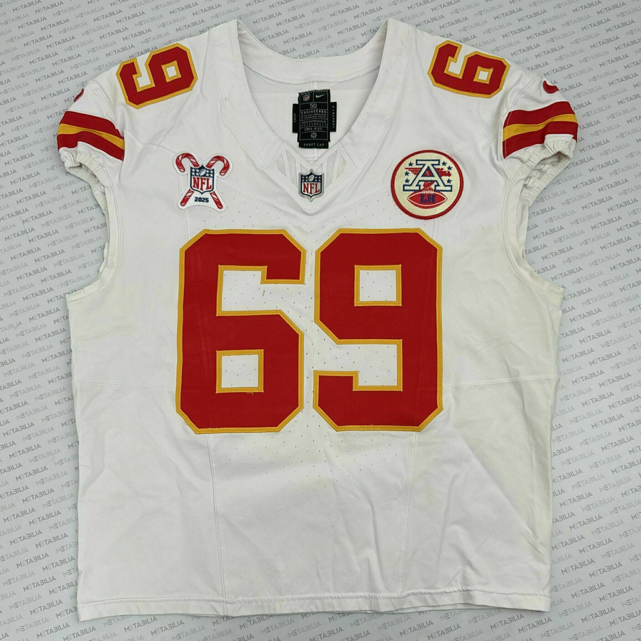 #69 PENNEL Game-Issued Jersey vs TEN