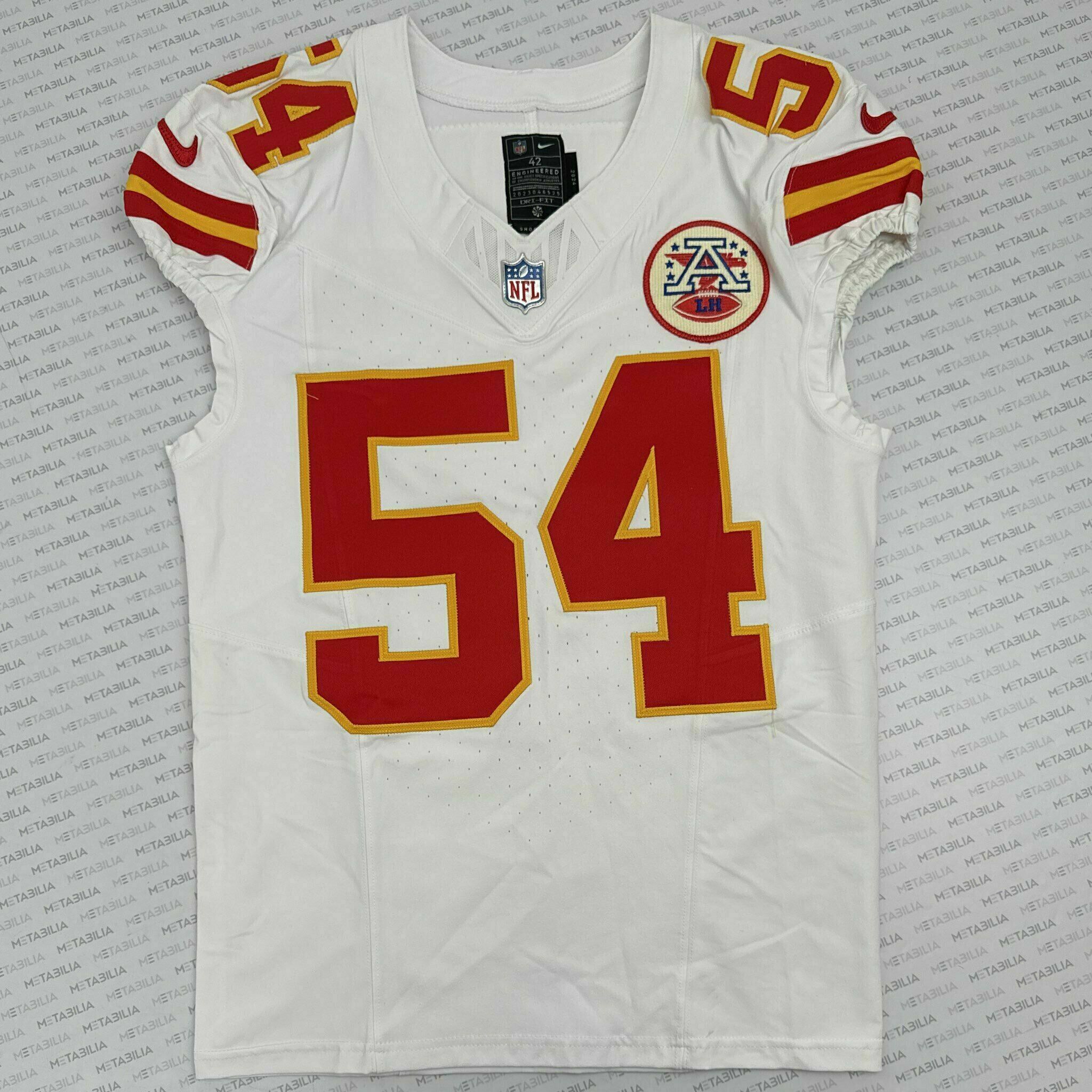 #54 CHENAL Game-Issued Jersey vs DEN