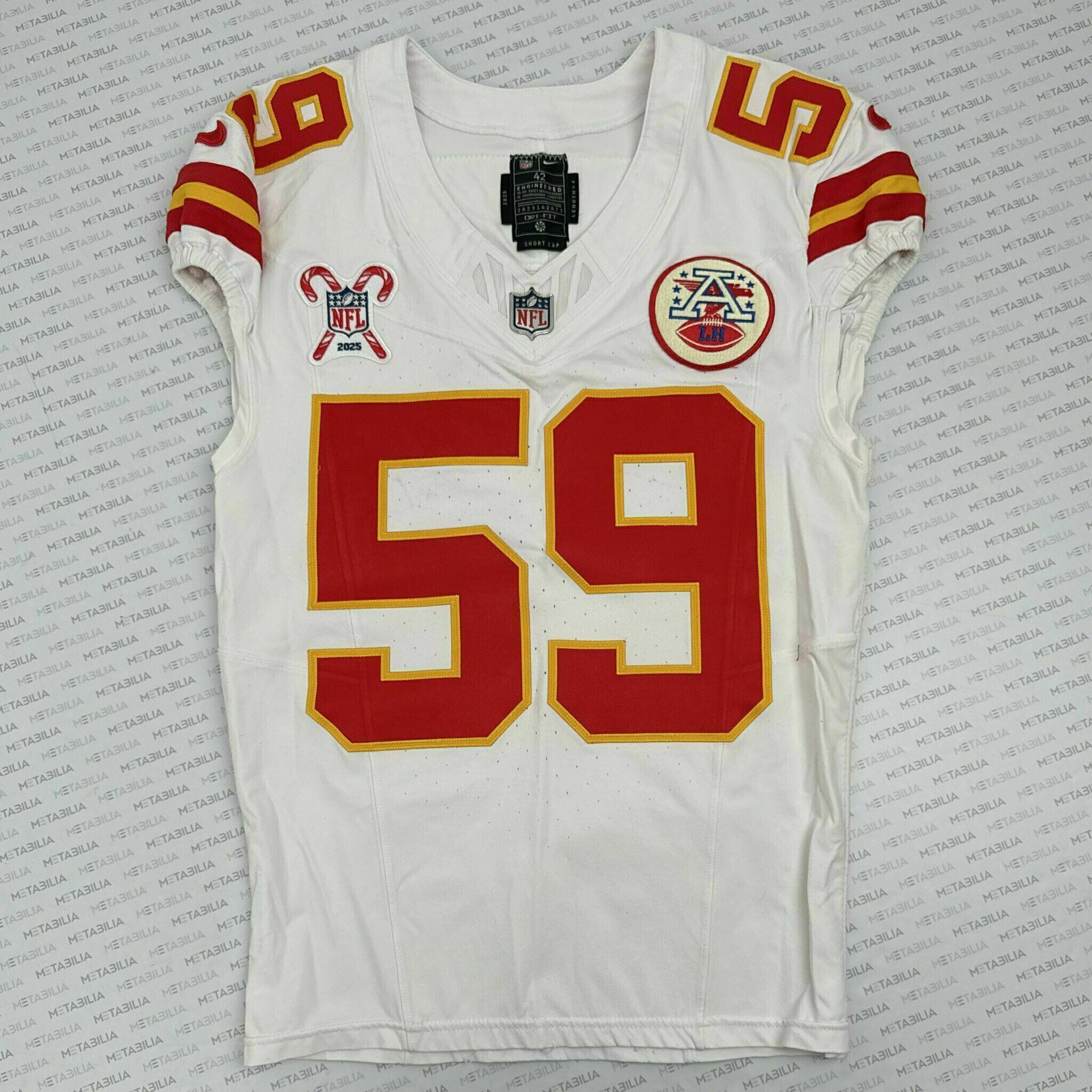 #59 McDONALD Game-Issued Jersey vs TEN