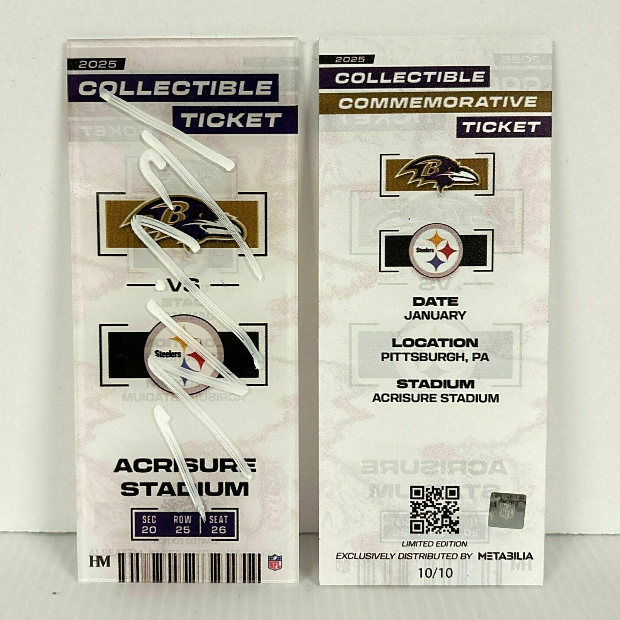 Kyle Van Noy Signed Collectible Ticket - Wk18 vs Steelers