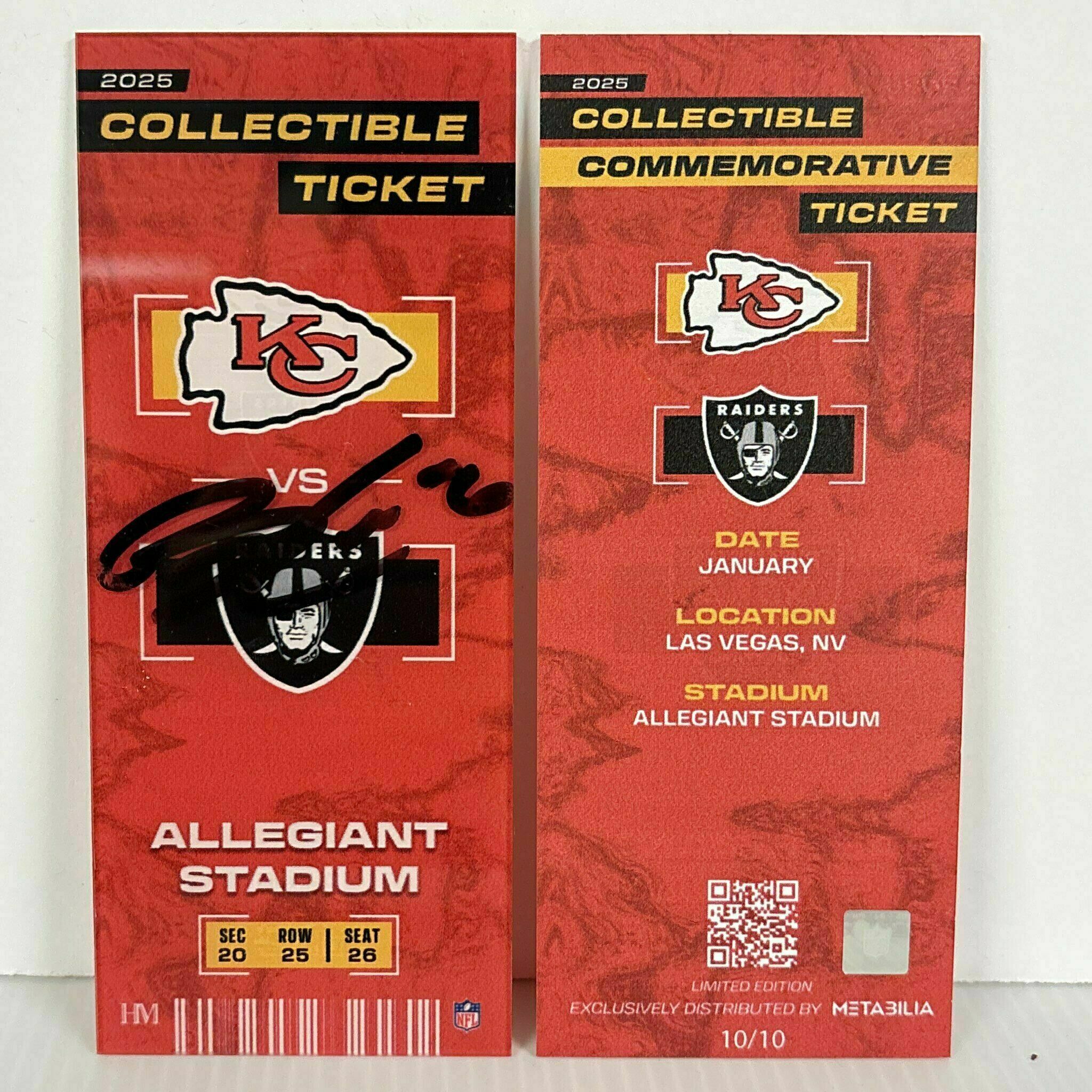 Bryan Cook Signed Commemorative Ticket - Wk18 vs Raiders